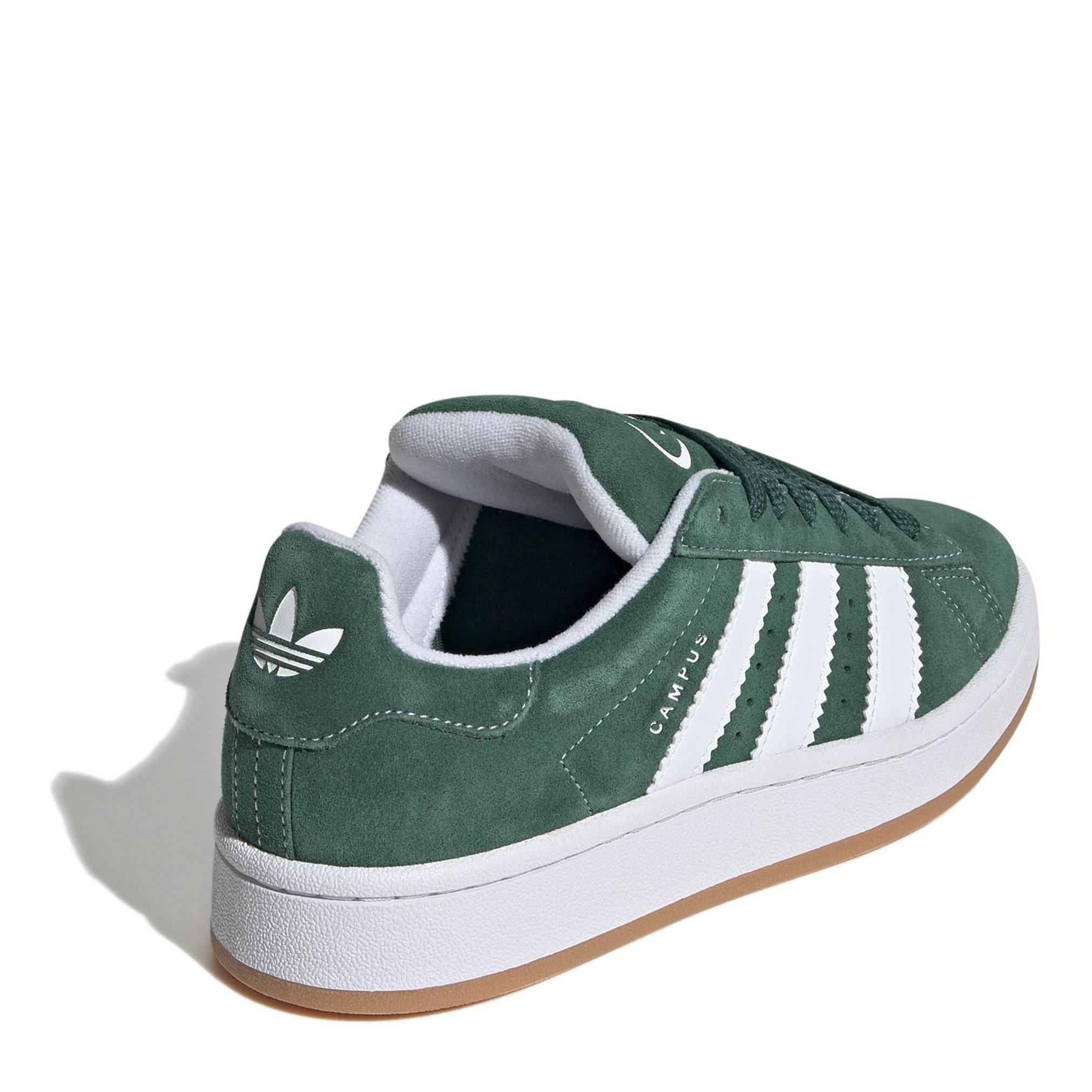Green/White - adidas Originals - Campus 00s Trainers Juniors - 4
