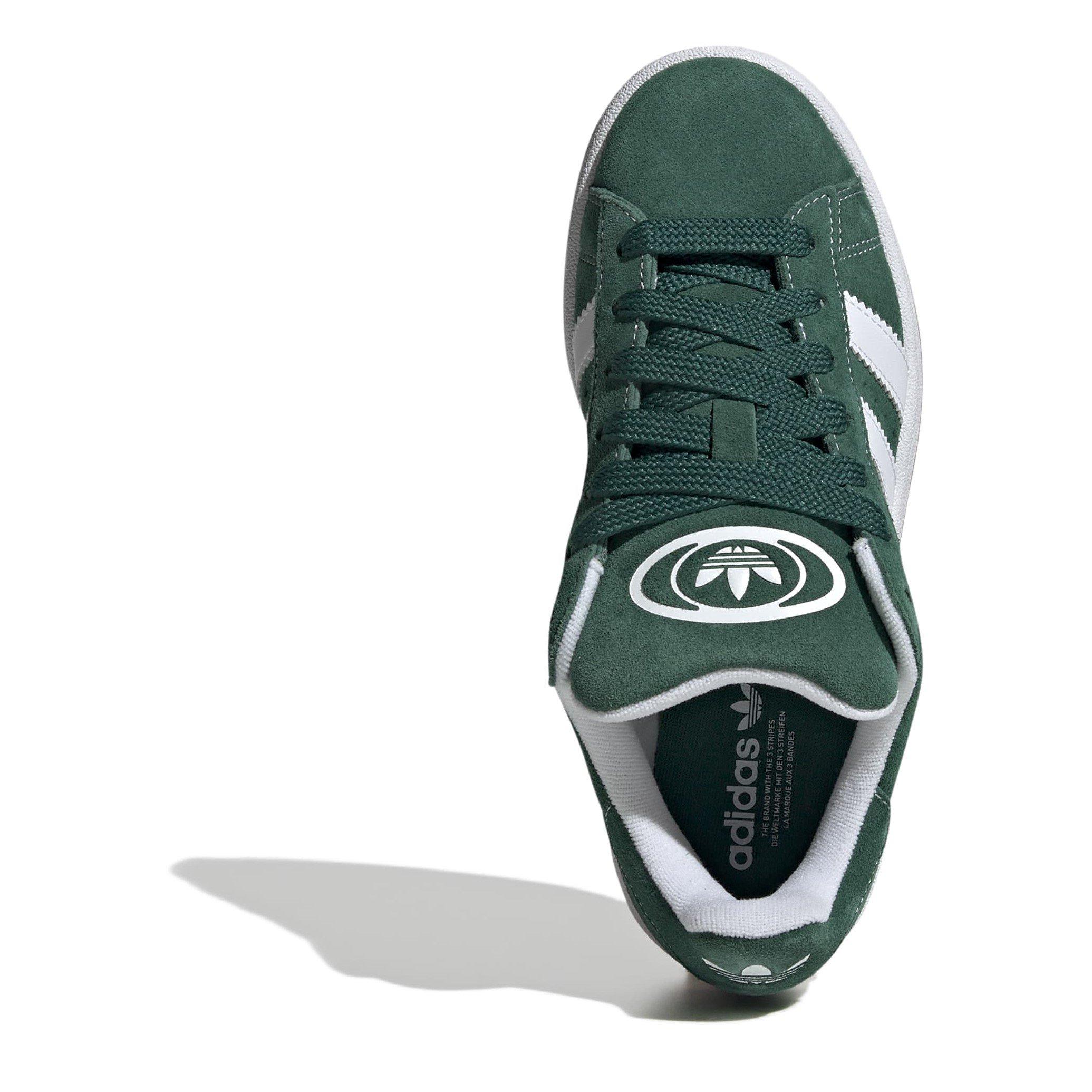 Green/White - adidas Originals - Campus 00s Trainers Juniors - 5