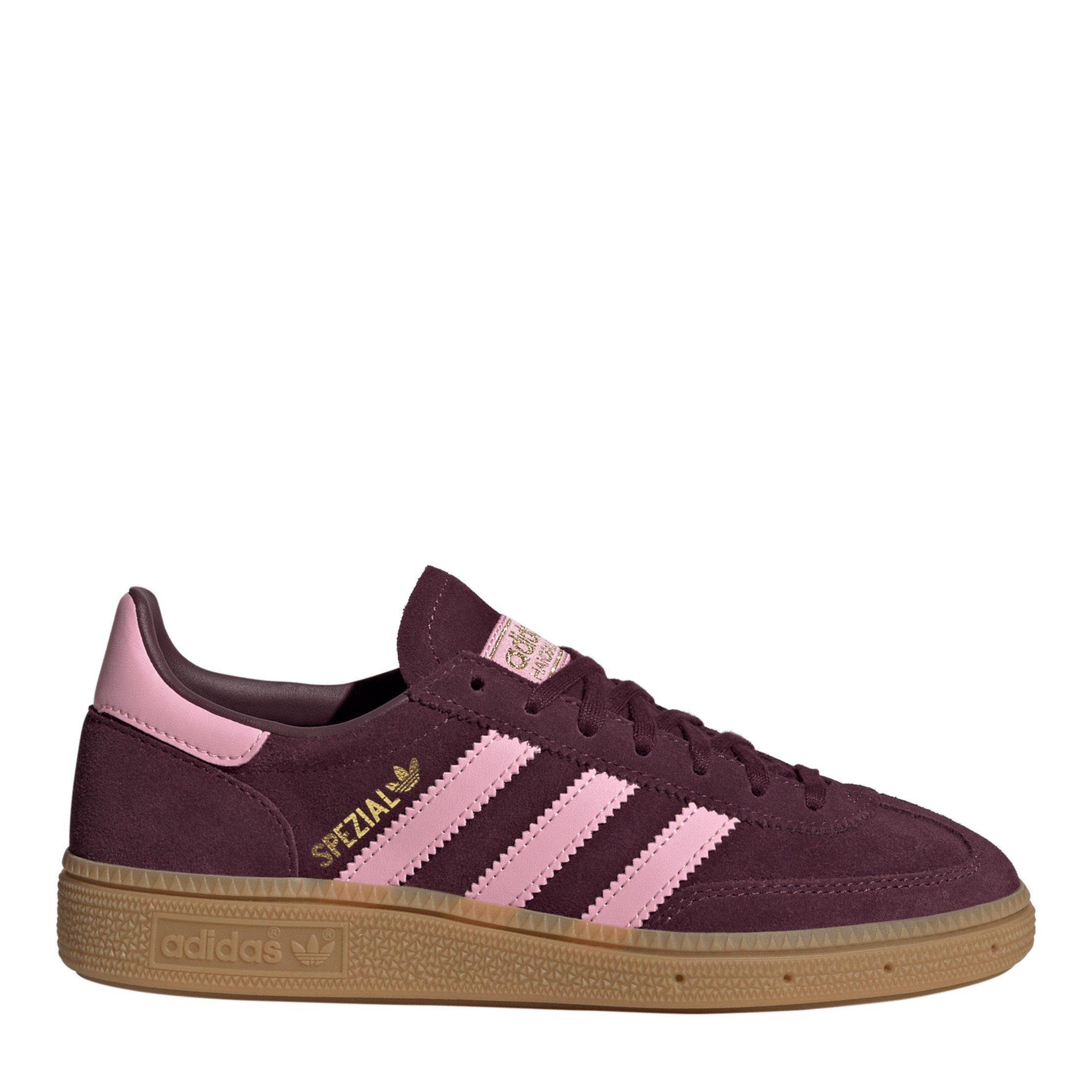 adidas Originals Junior Handball Spezial Shoes - Maroon/Pink - Size 5.5 (38.7)