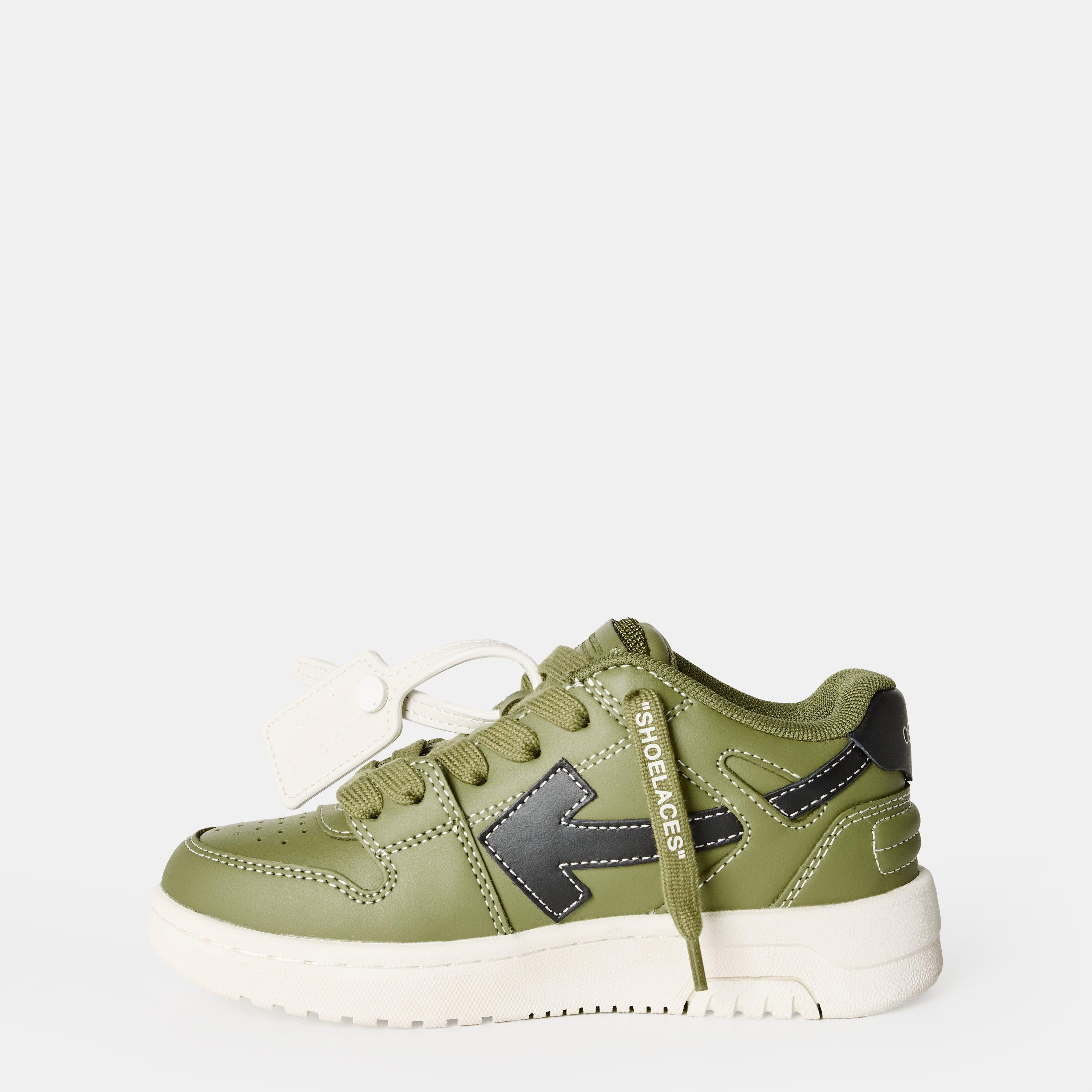 Green/Black - Off White - Kids OOO Signature Arrows Trainers - 2