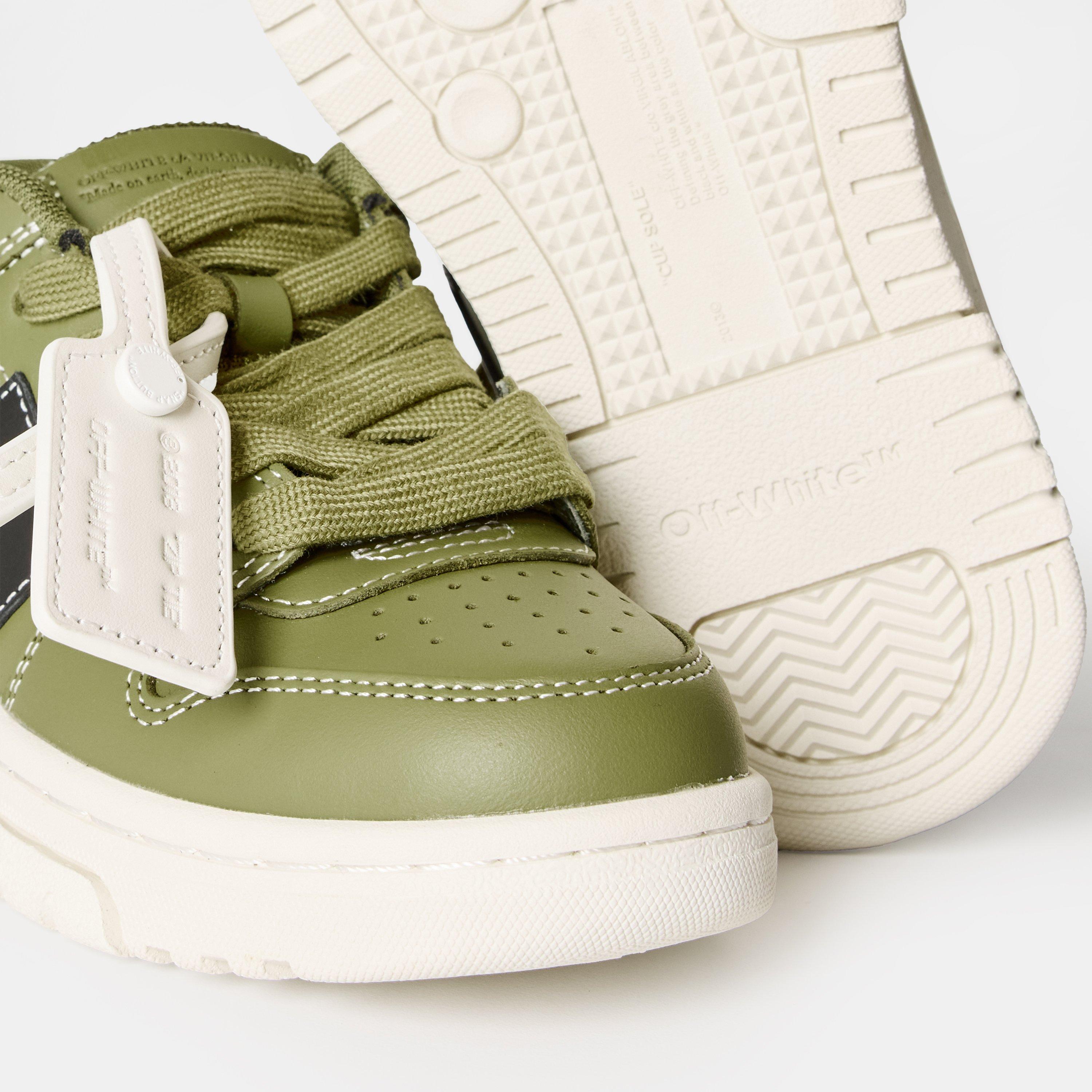 Green/Black - Off White - Kids OOO Signature Arrows Trainers - 3