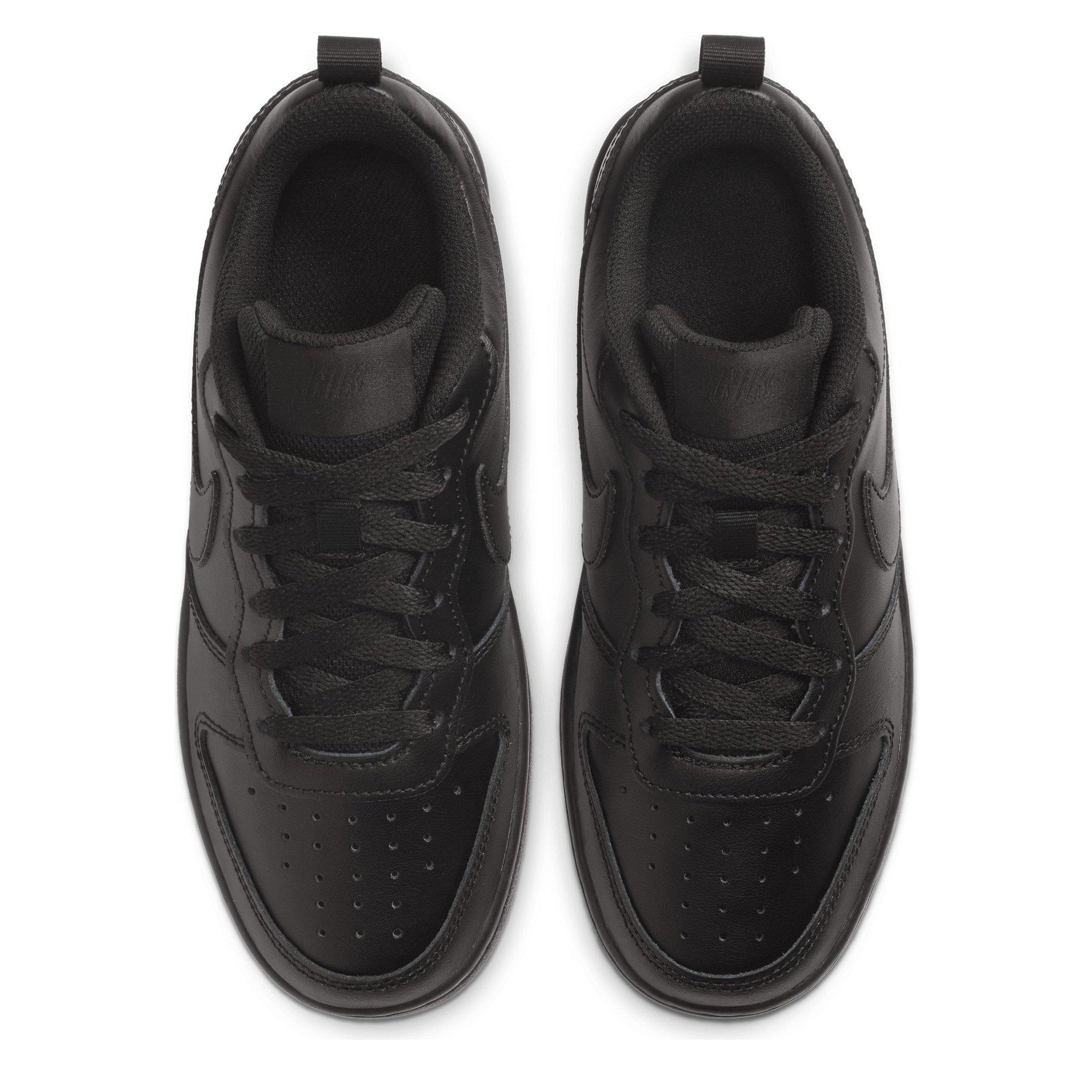 Triple Black - Nike - Court Borough Low Recraft Children Shoes - 5