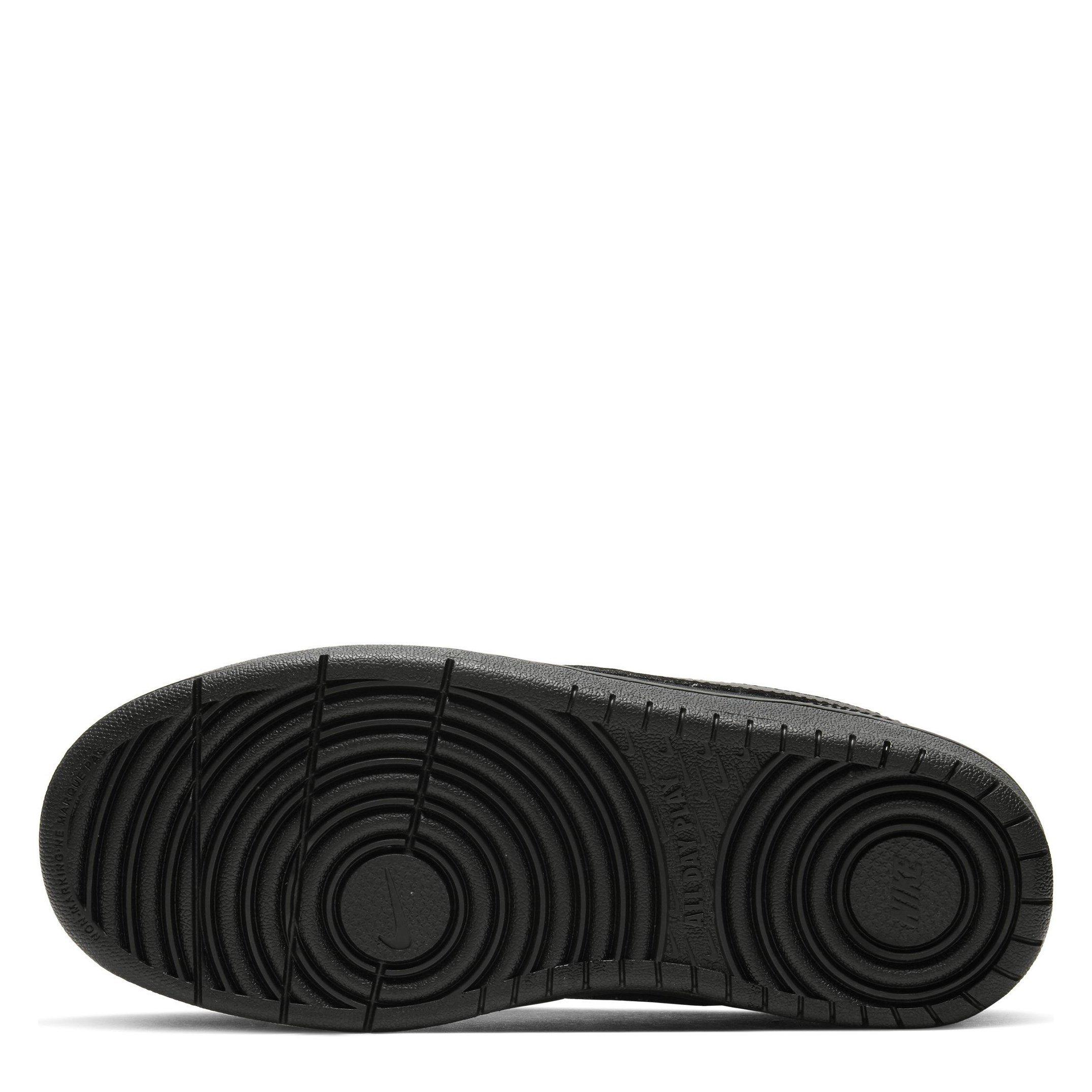 Triple Black - Nike - Court Borough Low Recraft Children Shoes - 6