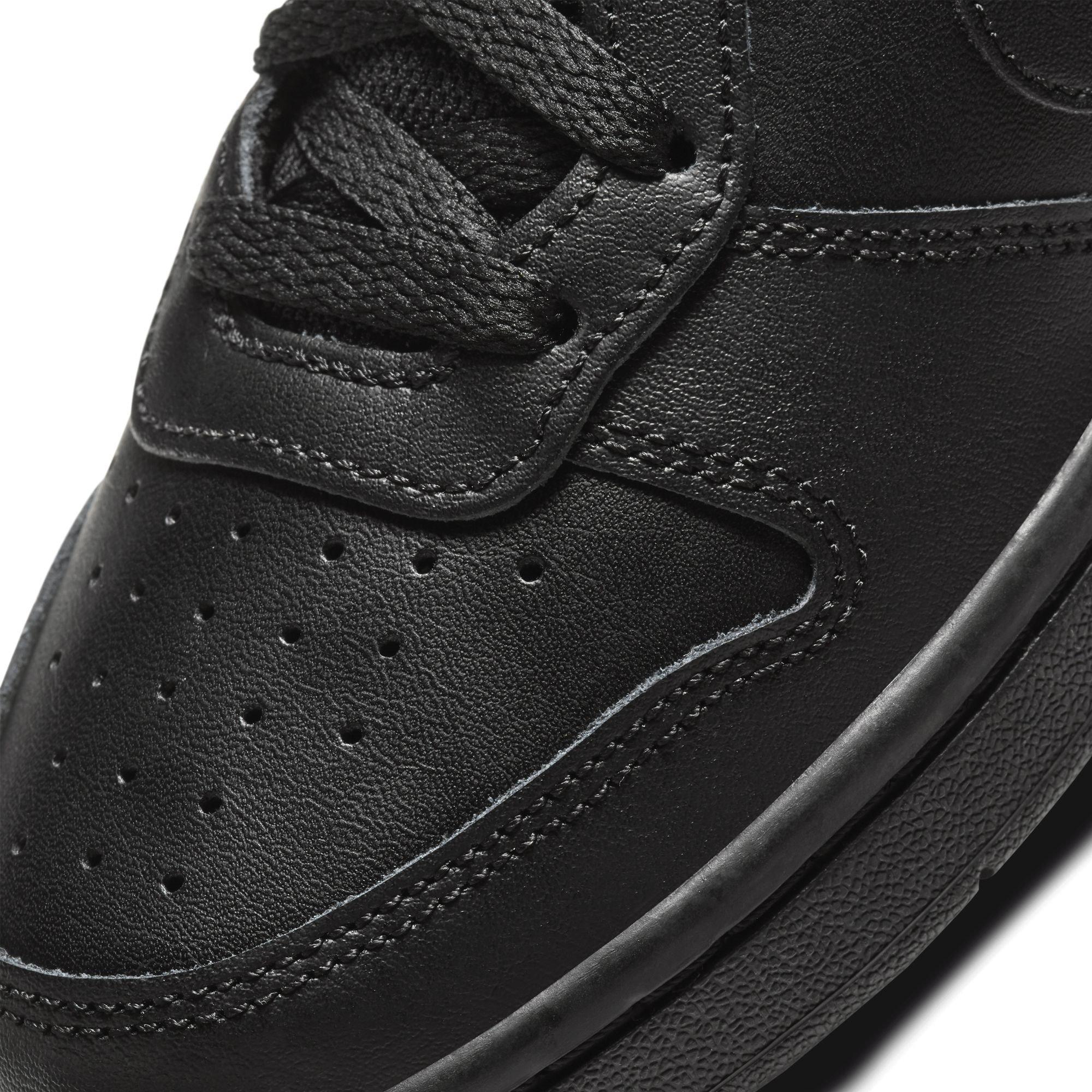 Triple Black - Nike - Court Borough Low Recraft Children Shoes - 7