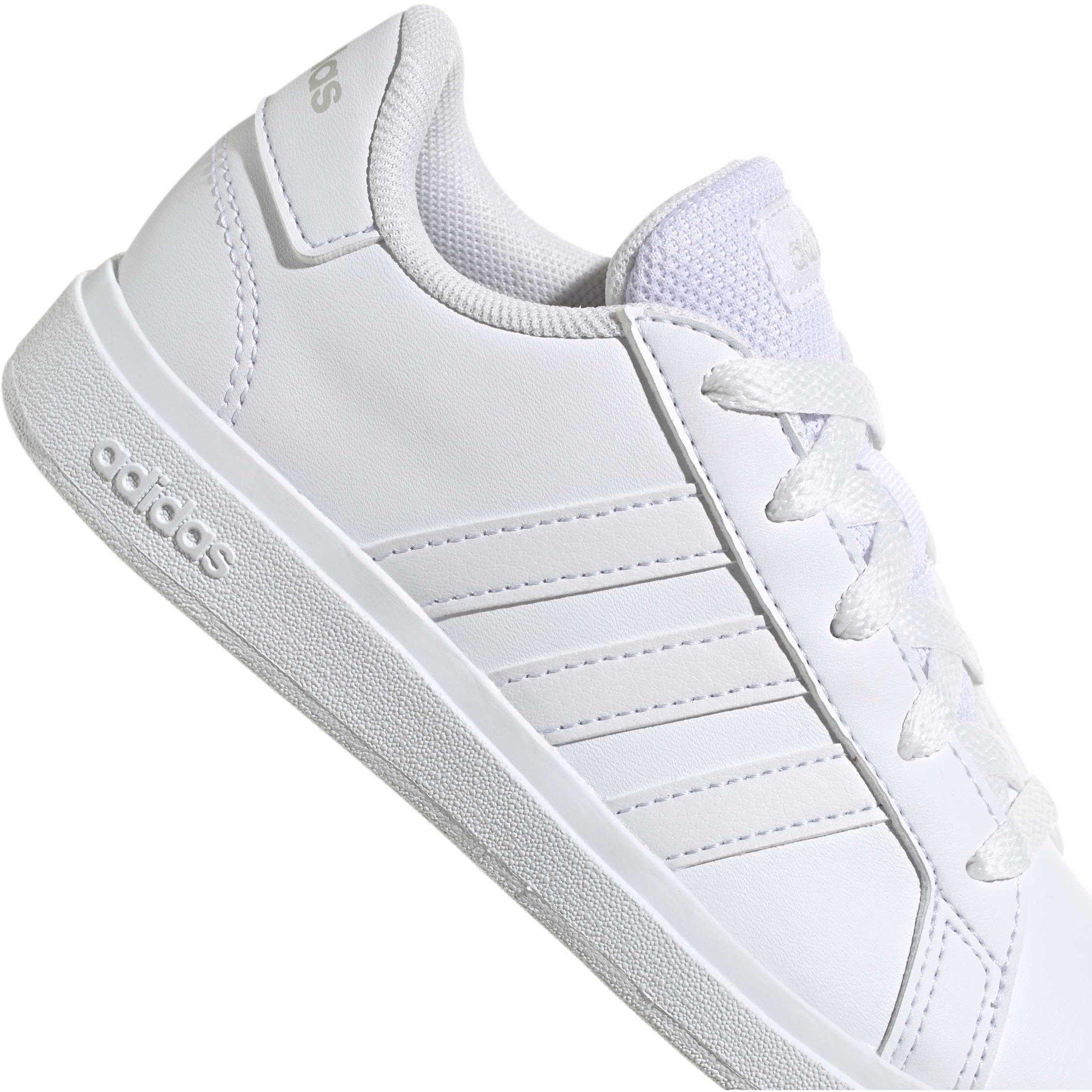 White/Grey - adidas - adidas Grand Court 2.0 K - 8