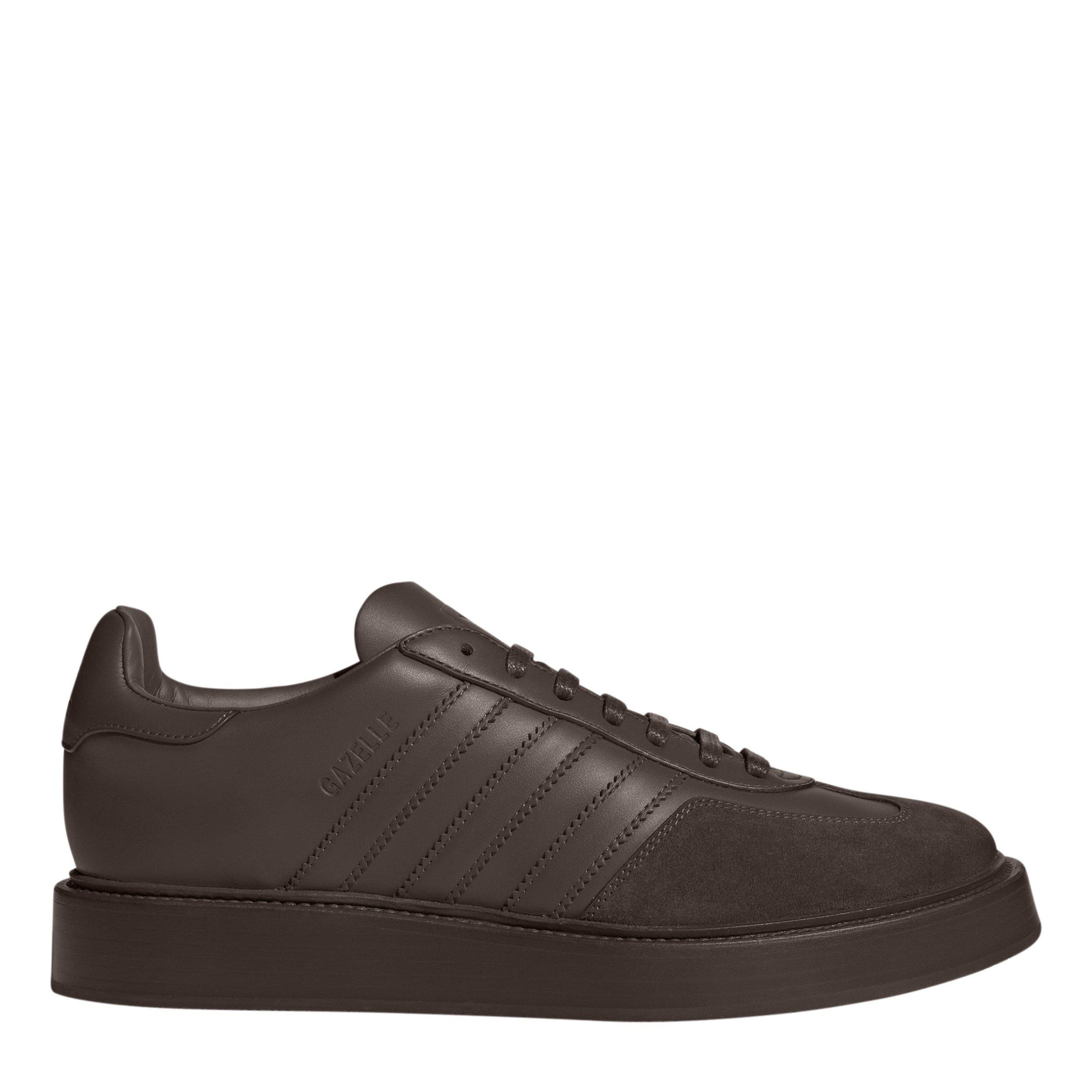Brown - adidas Originals - Kids' Gazelle Indoor Made In Italy Low-Top Trainers - 1