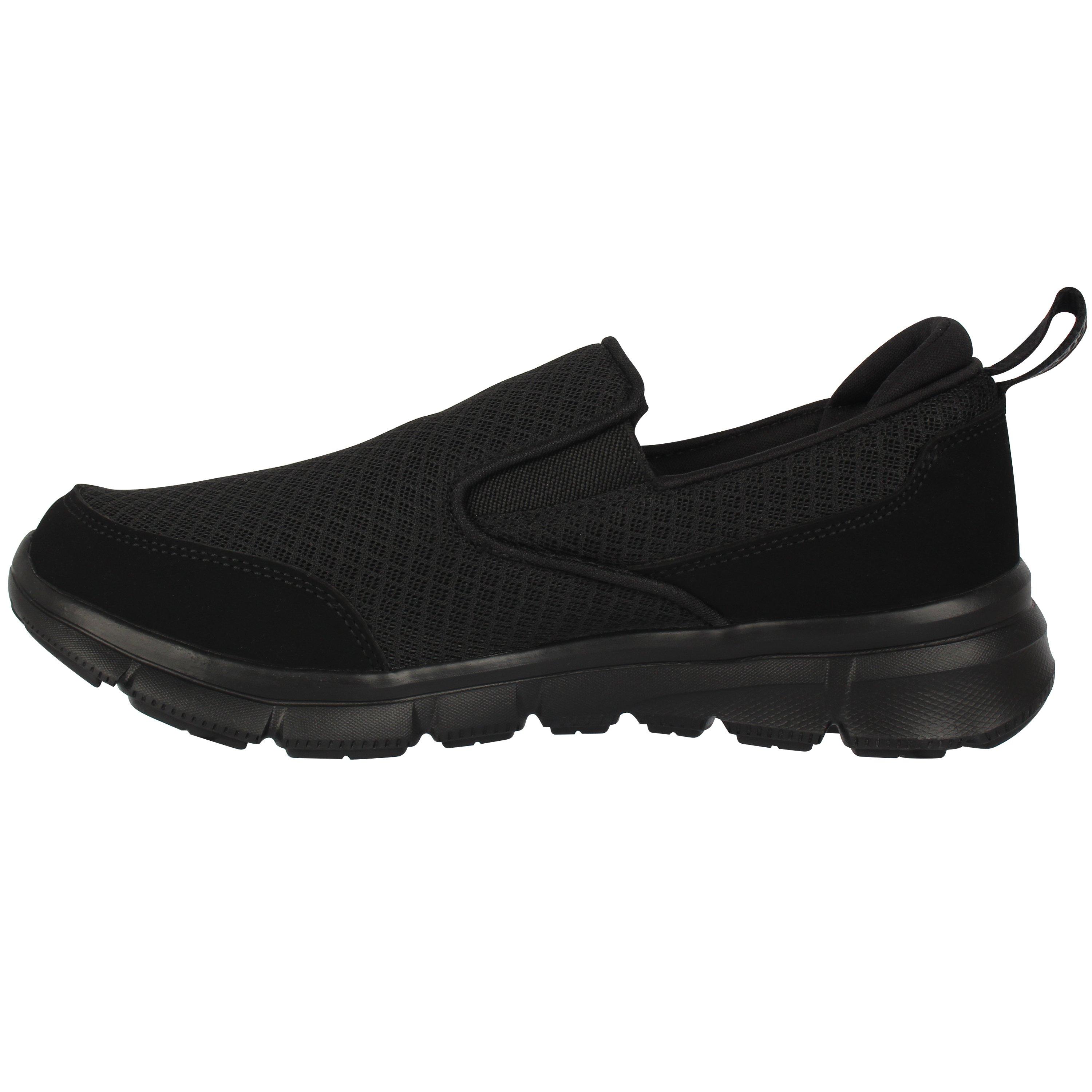 Zwart/Zwart - Slazenger - Zeal Slip On Trainers Juniors Boys - 4