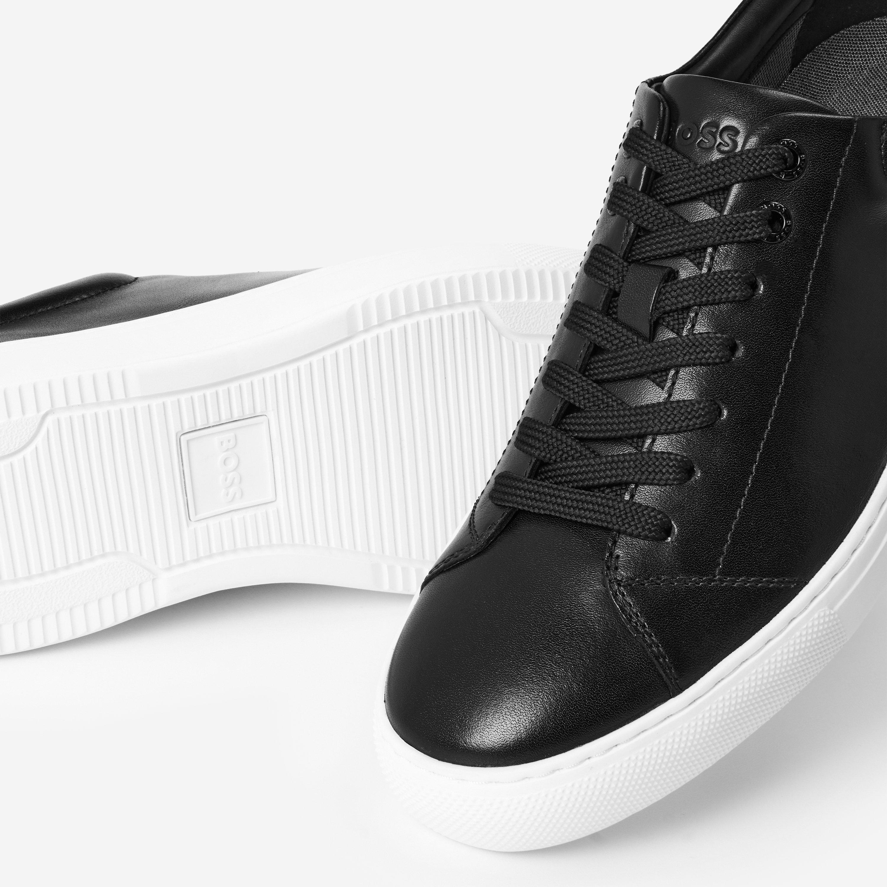 Black - Boss - Kids Enlight Low Trainers - 3