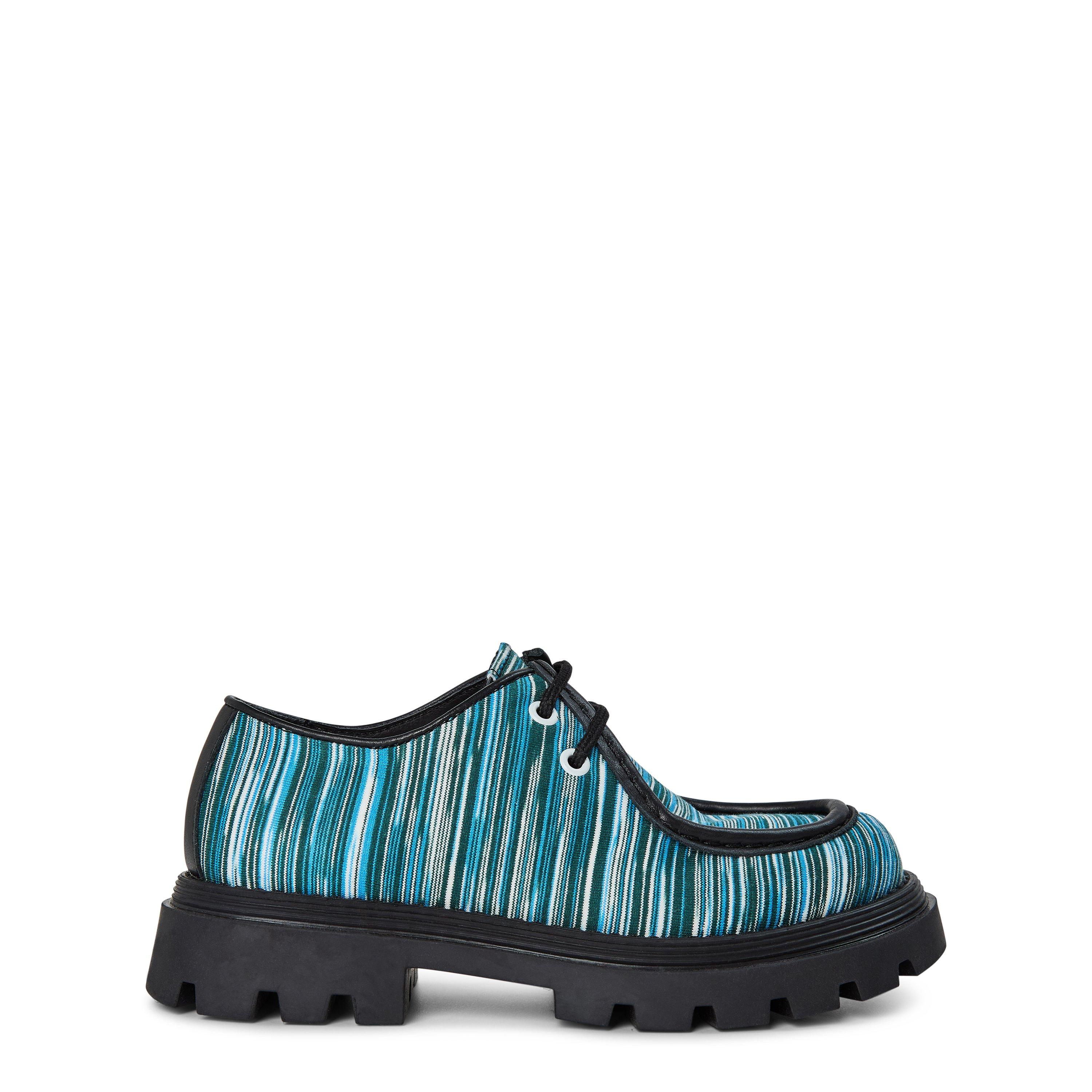 Missoni Striped Shoes Juniors - Verde/Multi - Size C12.5(31)