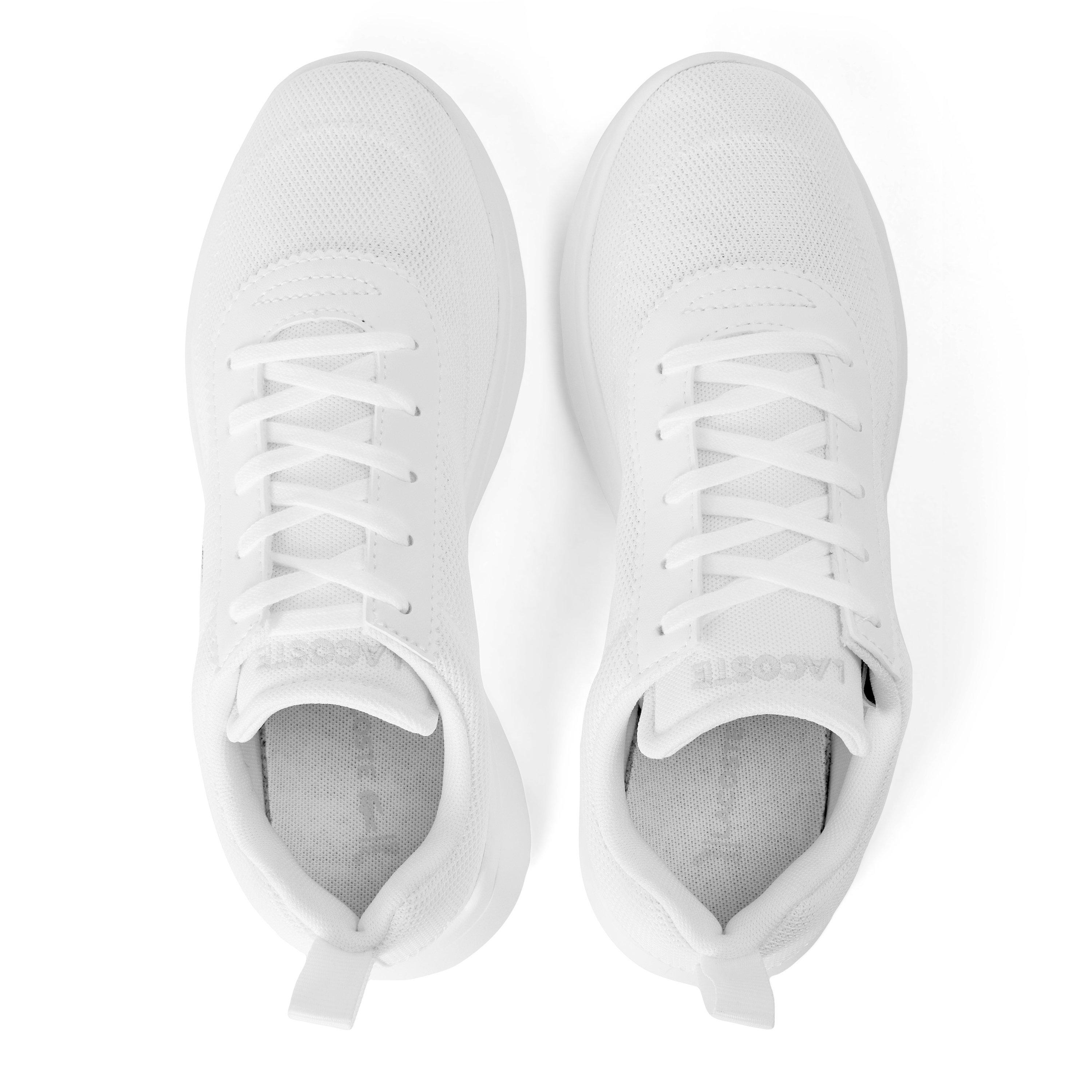 Wht/Wht 21G - Lacoste - Kids' Road Base Runners - 6