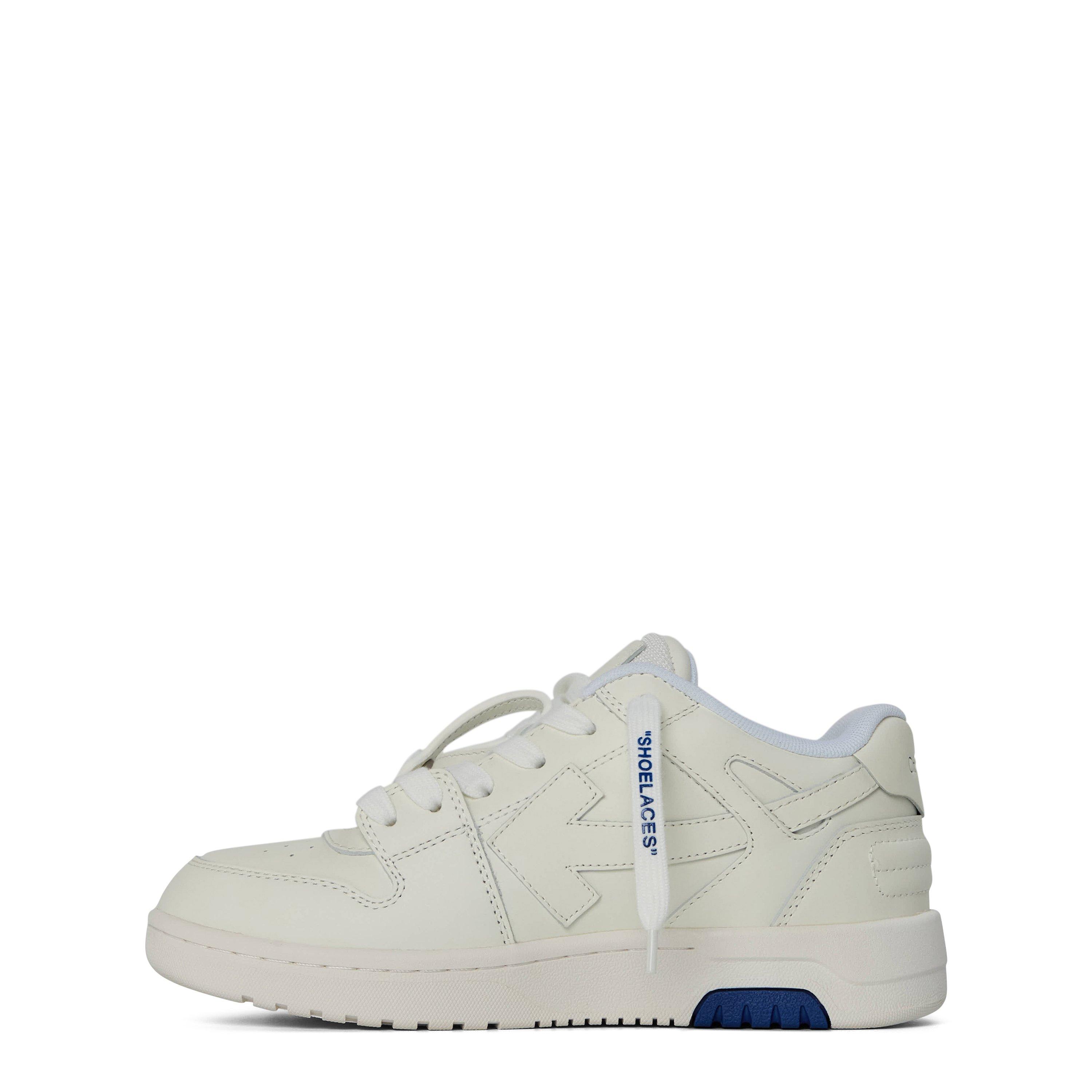 White 0184 - Off White - Kids Out Of Office Distinctive Street Style Trainer - 2