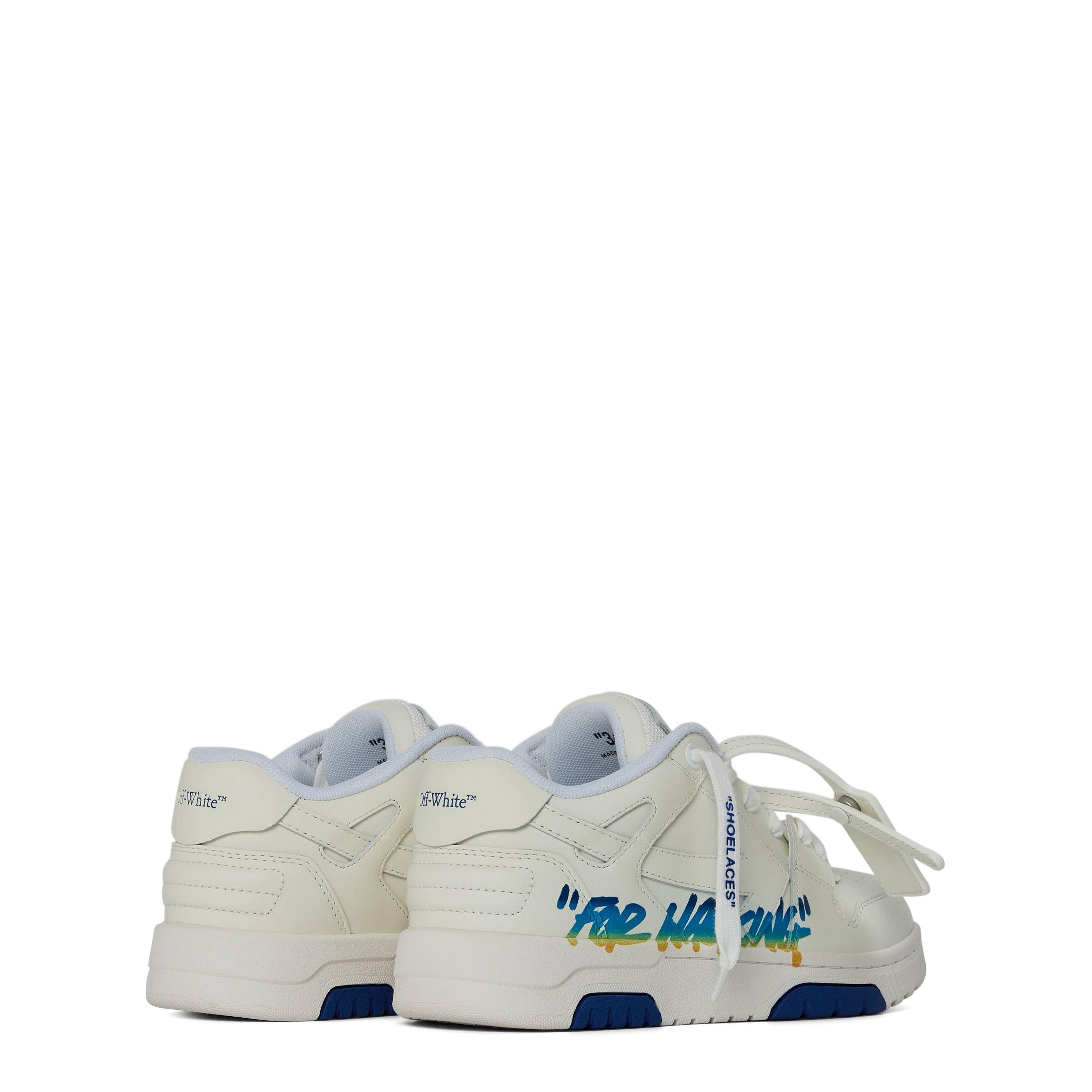 White 0184 - Off White - Kids Out Of Office Distinctive Street Style Trainer - 4