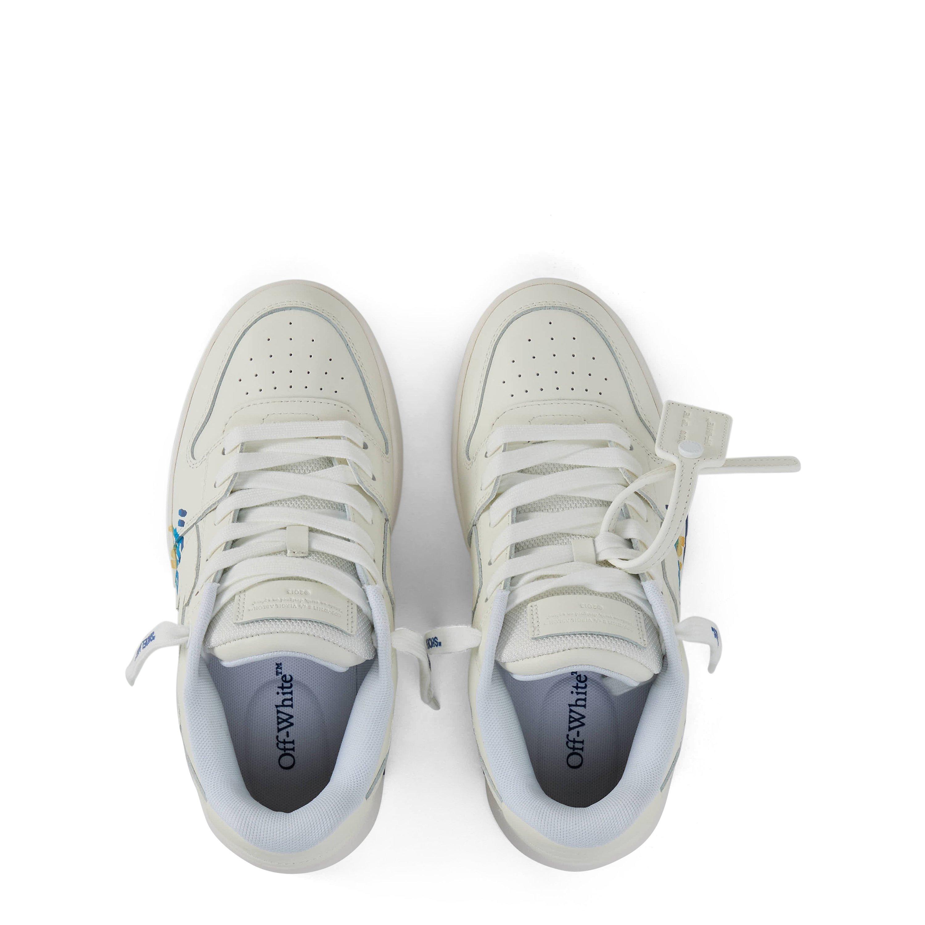 White 0184 - Off White - Kids Out Of Office Distinctive Street Style Trainer - 5