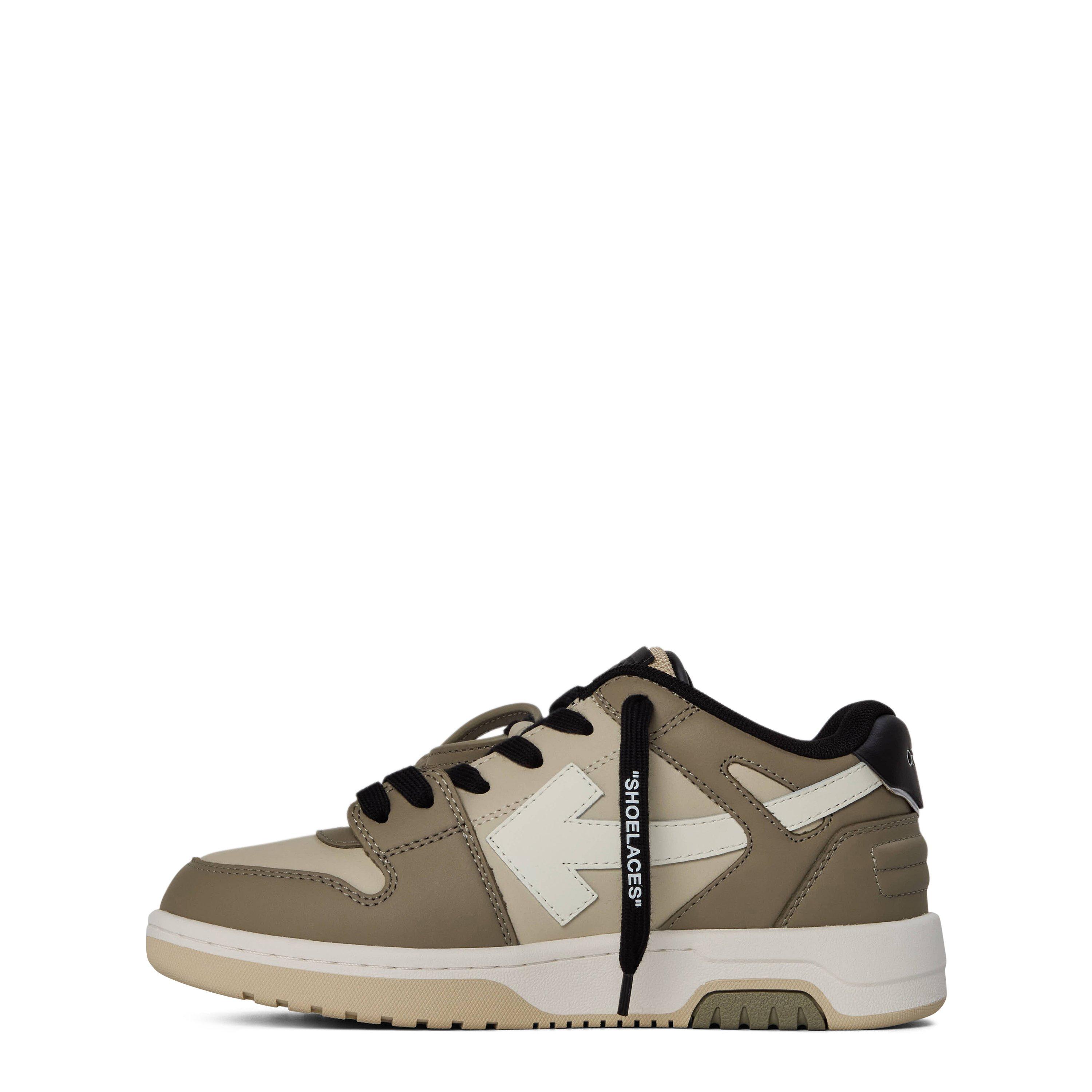 Multi 546D - Off White - Kids Out Of Office Trainers, Durable Leather, Recycled Polyester - 2