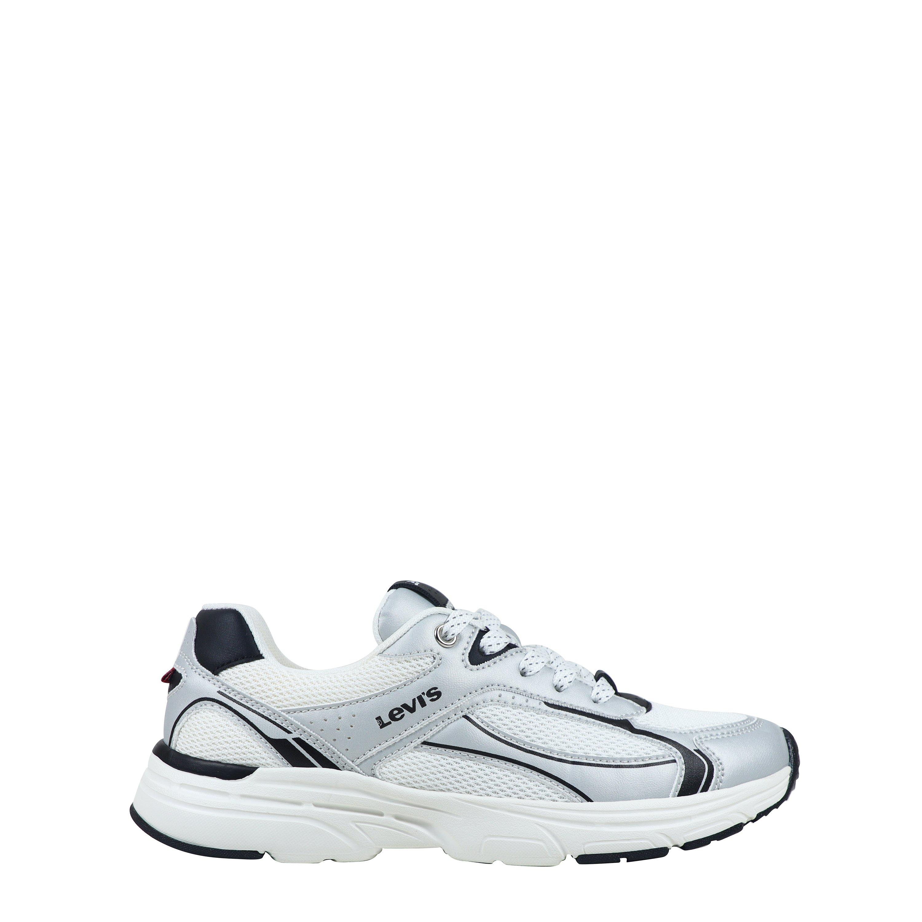 Levis  Kids ' Trainers - Sv/Wht/Blk 0908 - 4 (37)