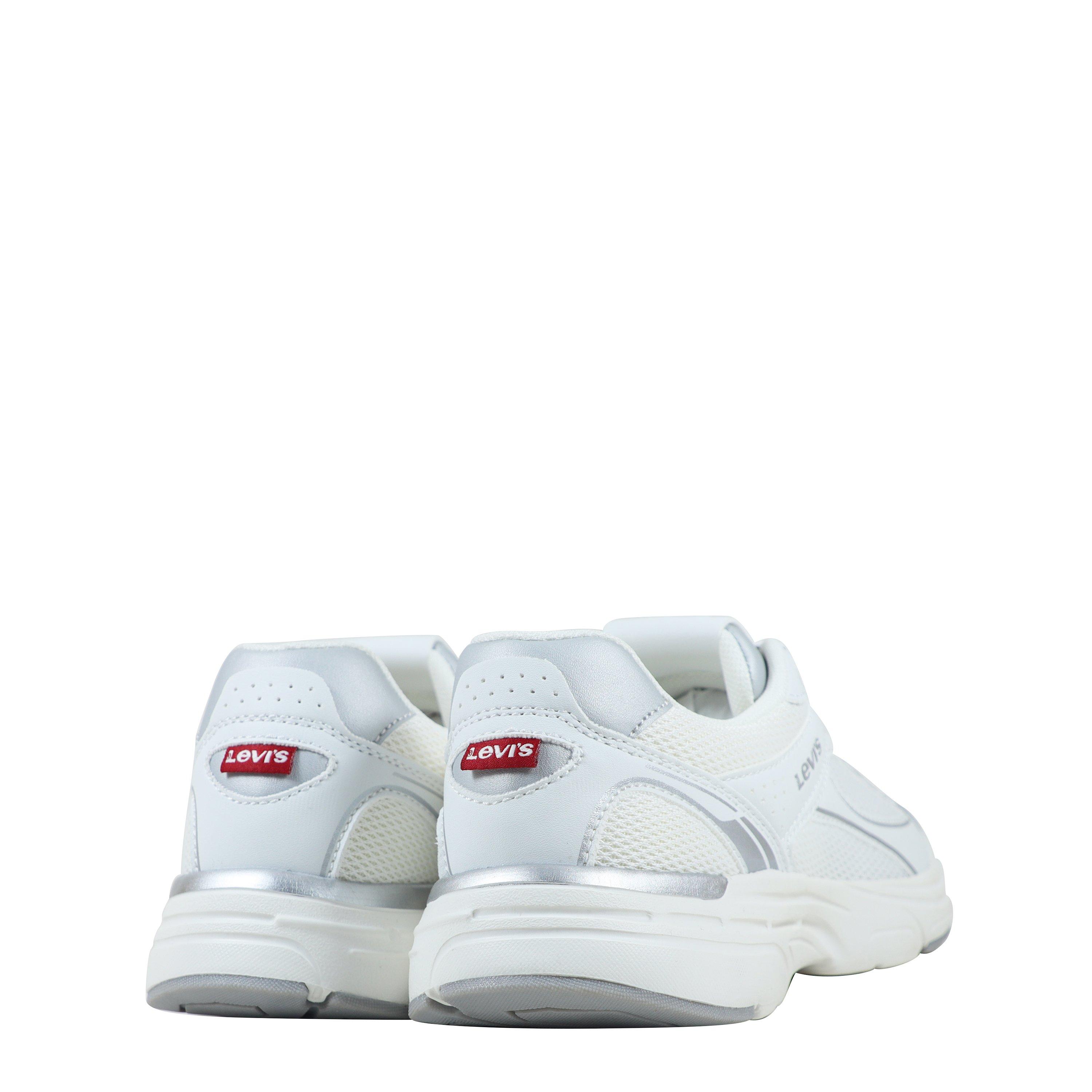 Wht/Silv 0081 - Levis - Unisex Kids' Trainers - 4