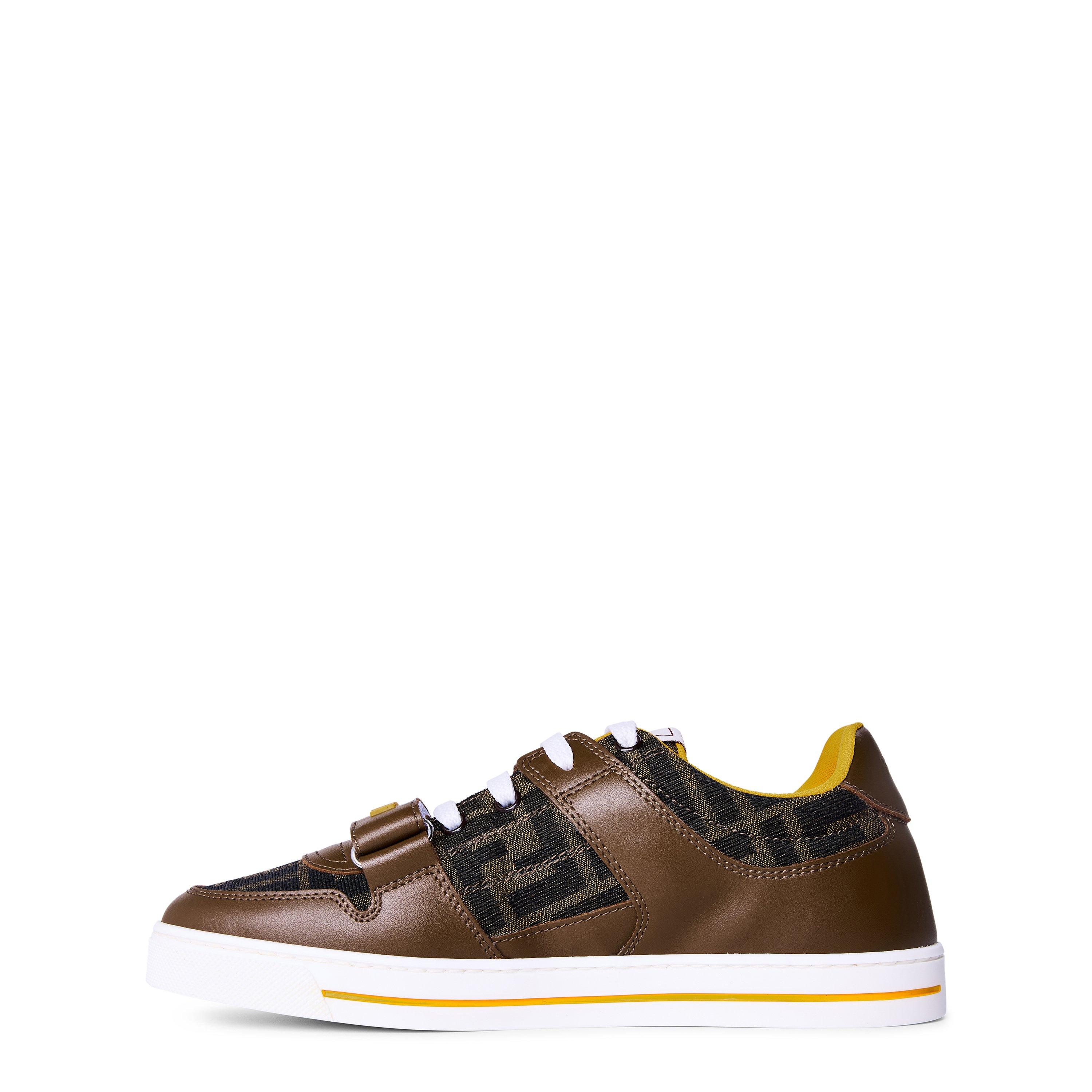Tabacco F0W70 - Fendi - Logo Sneakers Juniors - 2