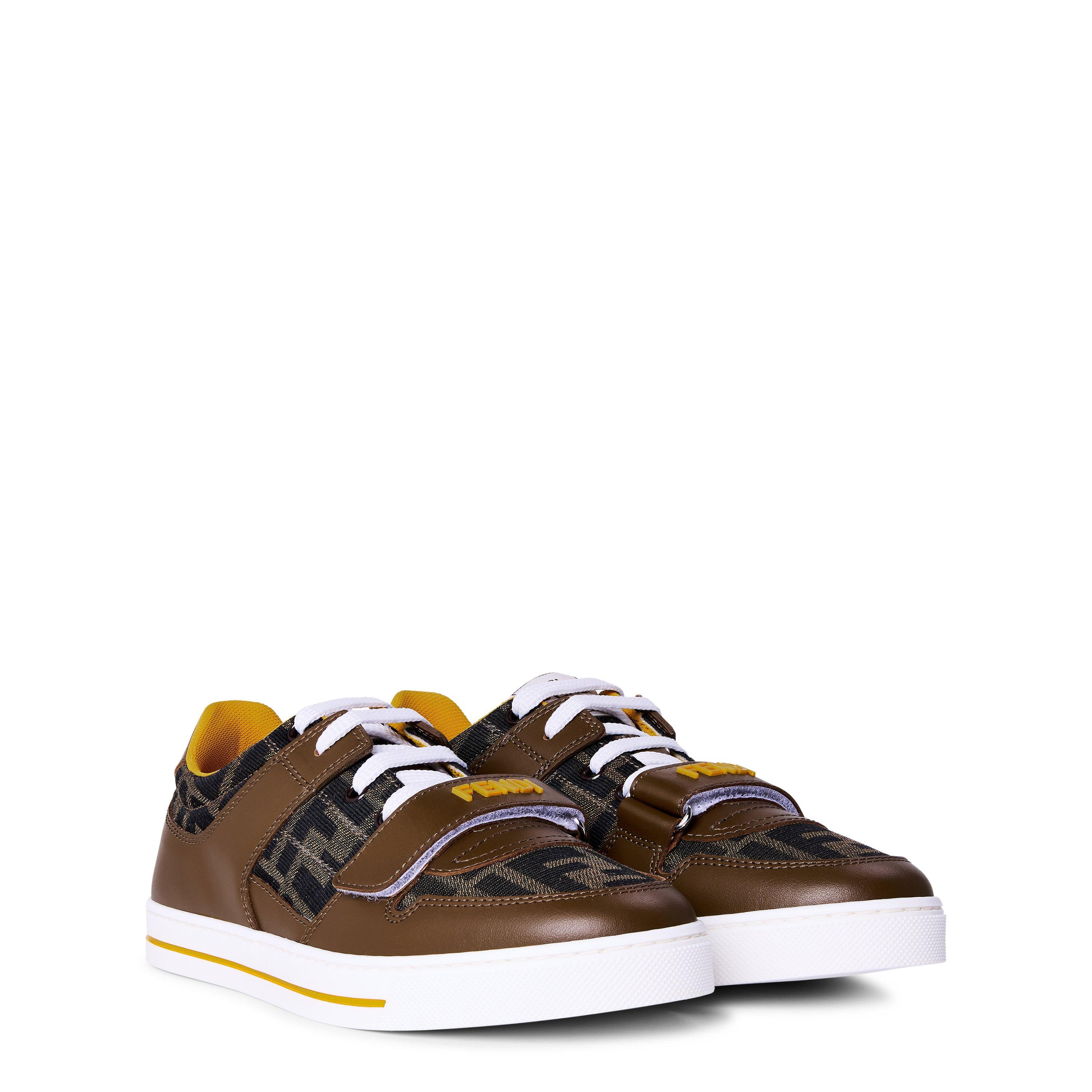 Tabacco F0W70 - Fendi - Logo Sneakers Juniors - 3