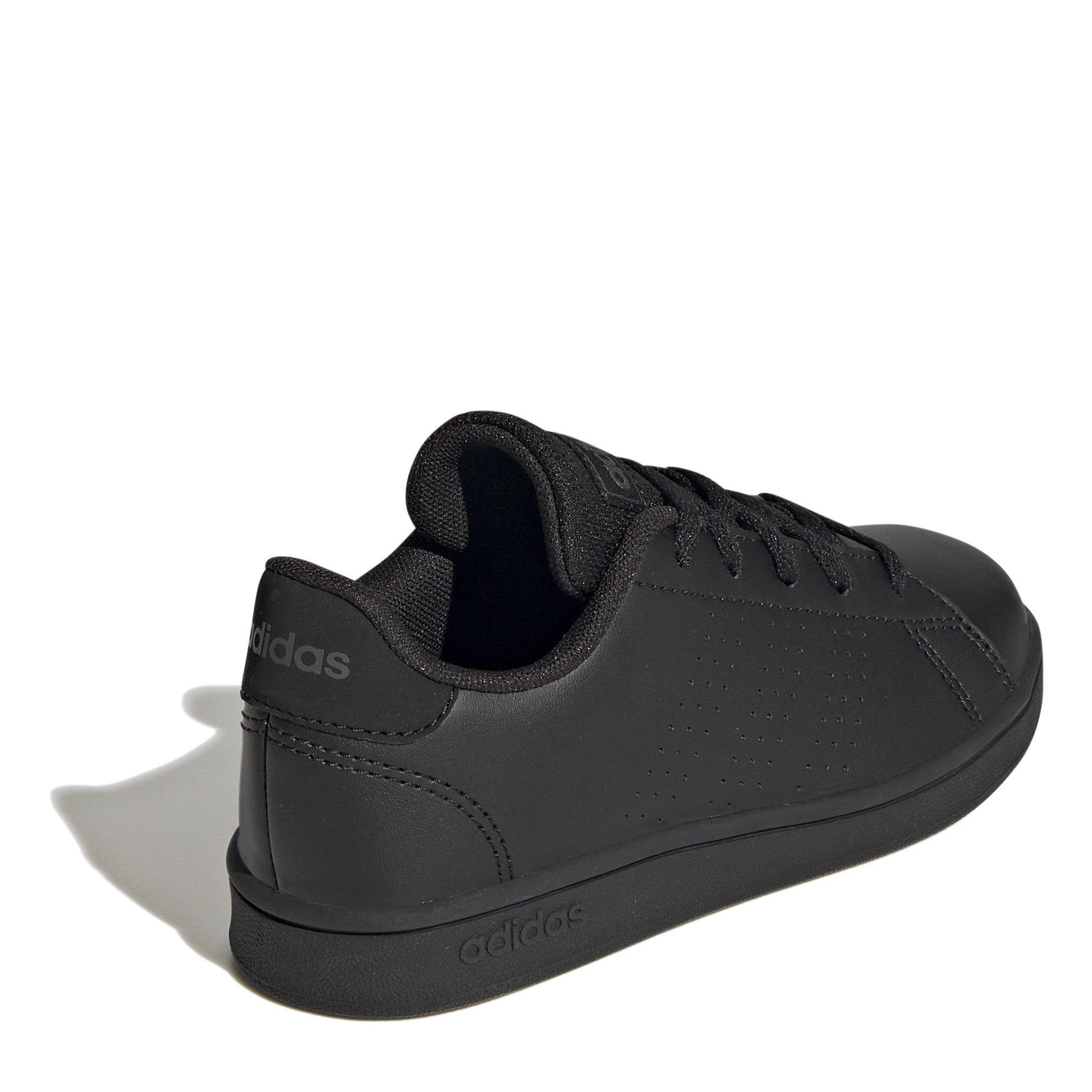 Triple Black - adidas - Advantage Lifestyle Trainers Juniors - 4