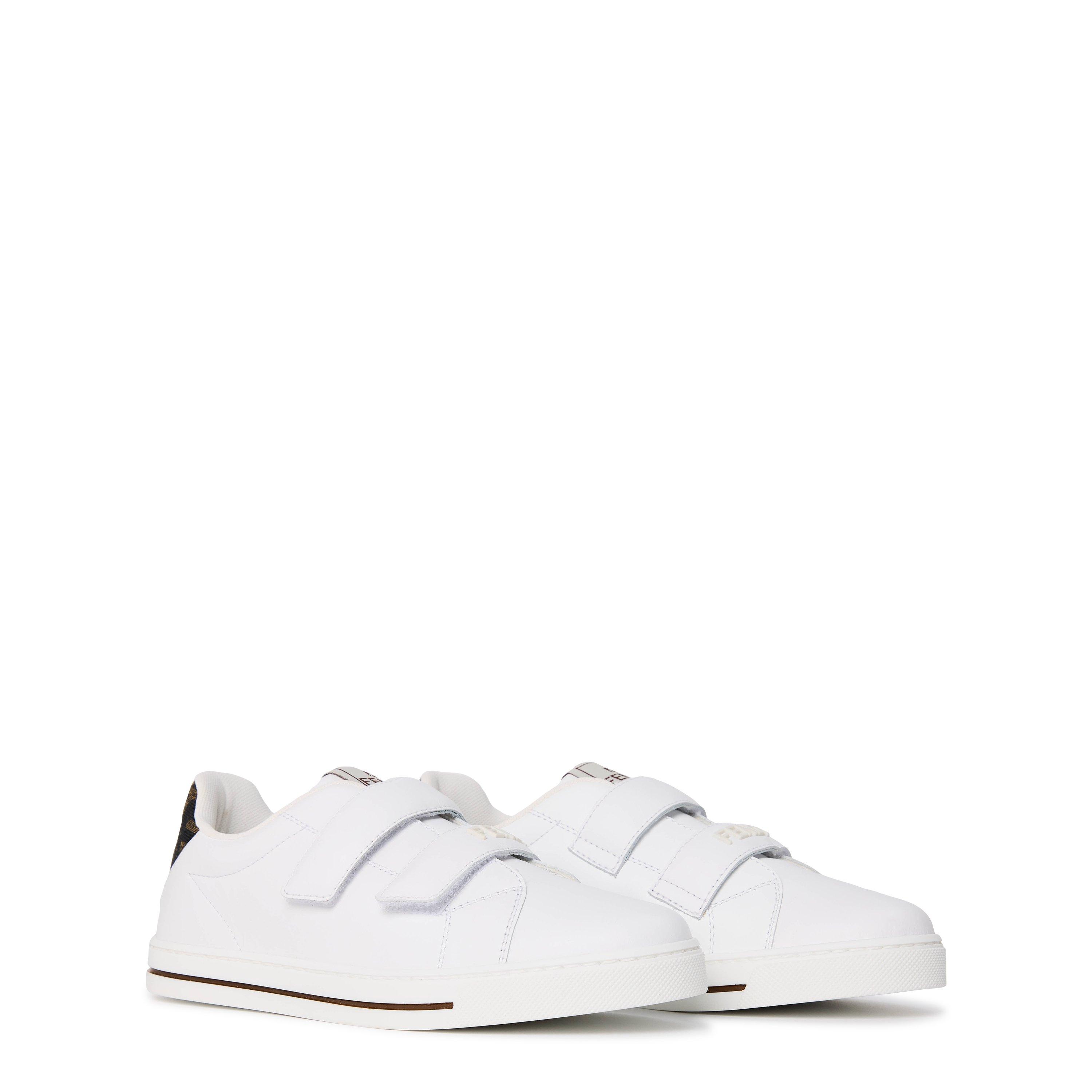 Bianco F1R7N - Fendi - Logo Trainers Juniors - 3