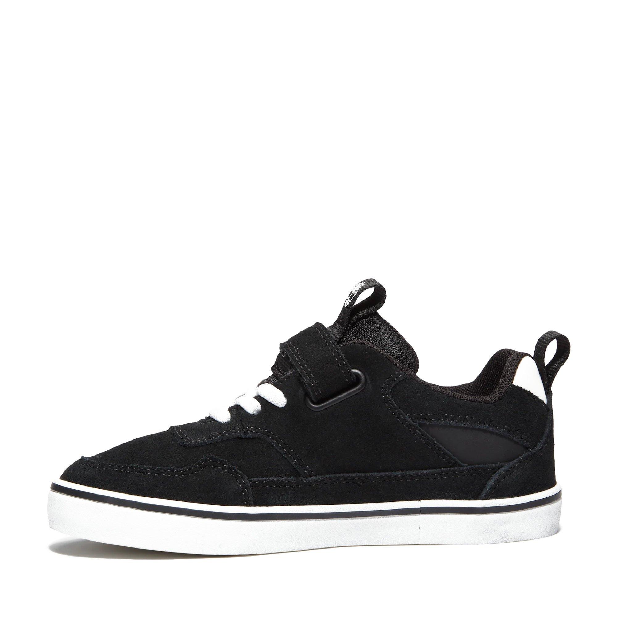 Blk Suede - Timberland - Kids' Stone Jump Low Leather Low-Top Trainers - 2