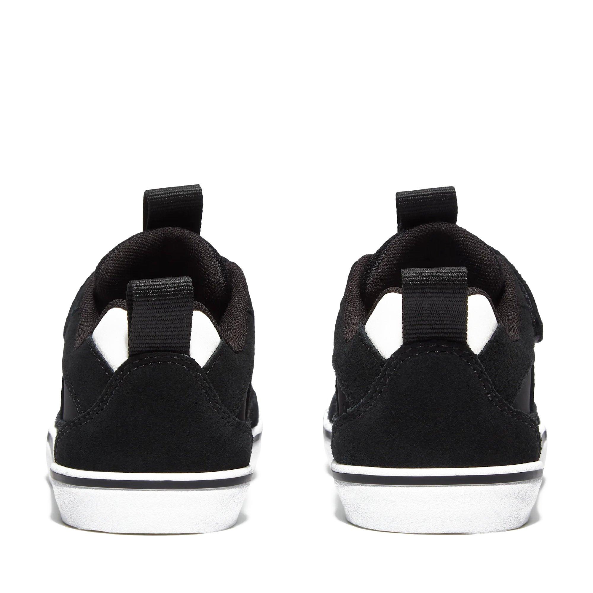 Blk Suede - Timberland - Kids' Stone Jump Low Leather Low-Top Trainers - 6