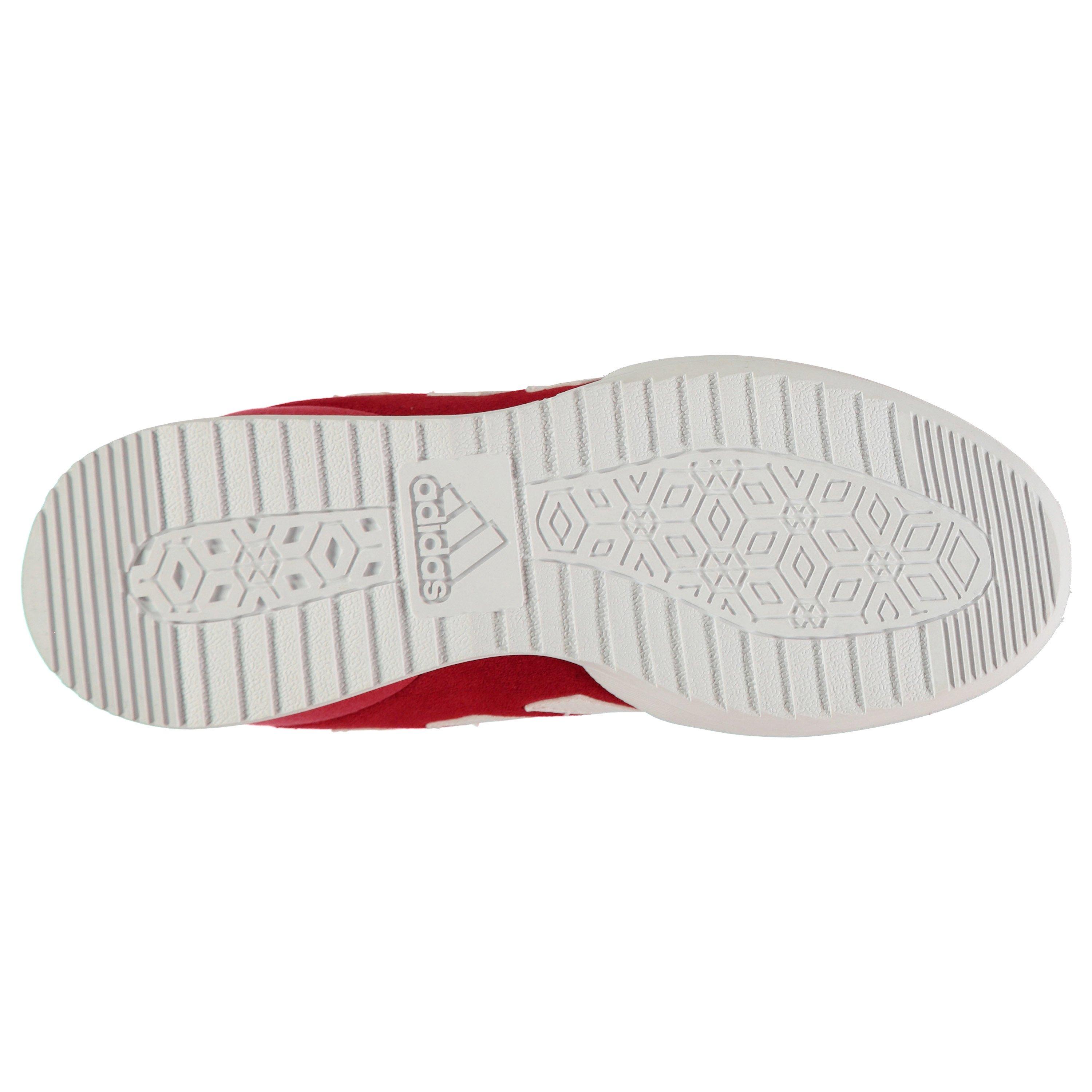 Rot/Weiß - adidas - Copa Super Suede Kids Trainers - 2