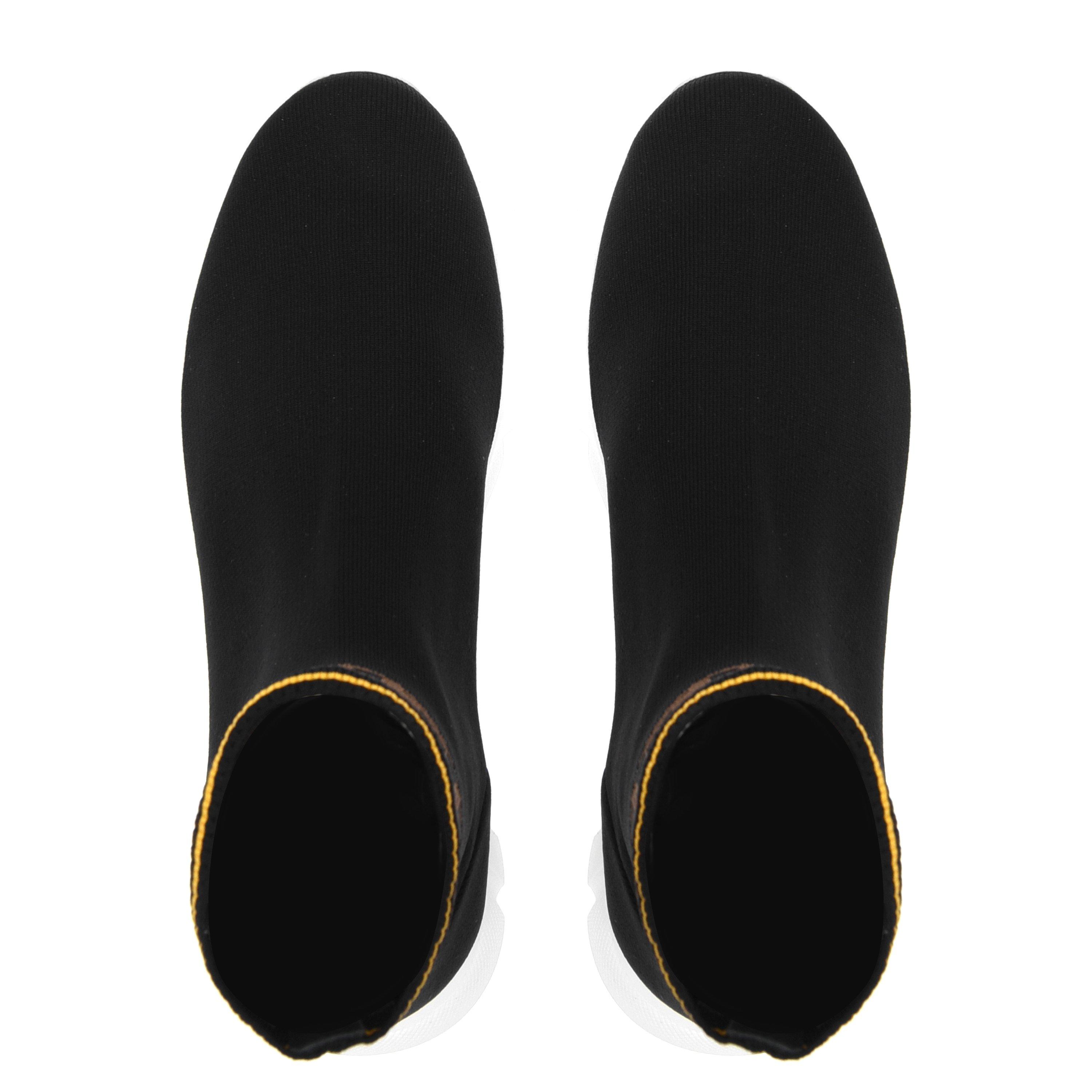 Black F15GD - Fendi - Ff Sock Boot Trainers - 5