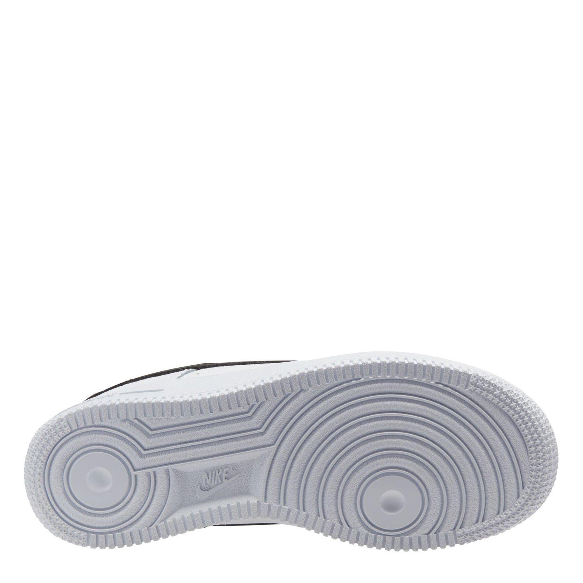 WHITE/BLACK - Nike - Air Force 1 Big Kids' Shoes - 6
