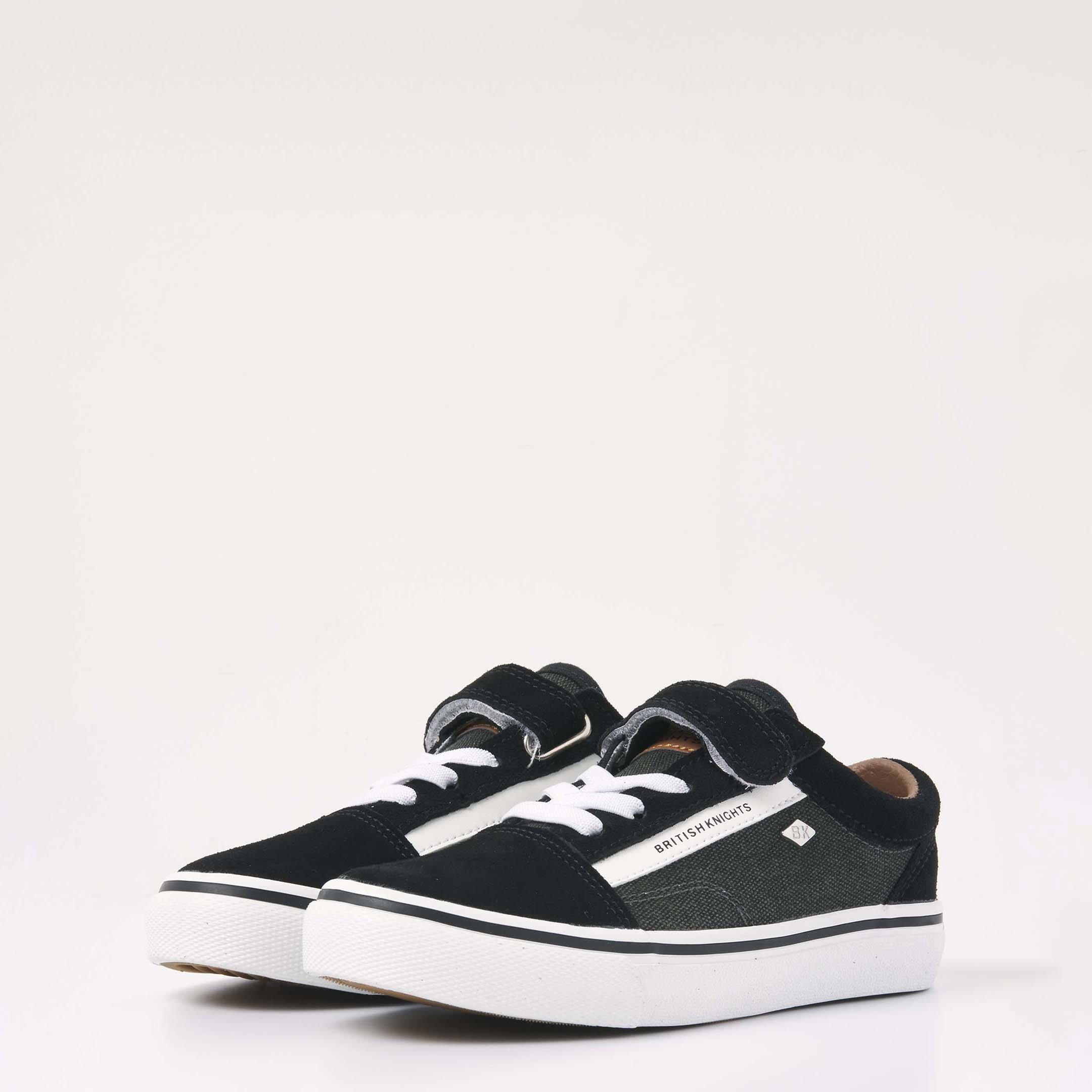 Crna/Konjak - British Knights - Kids' BK Mack Low-Top Trainers - 3