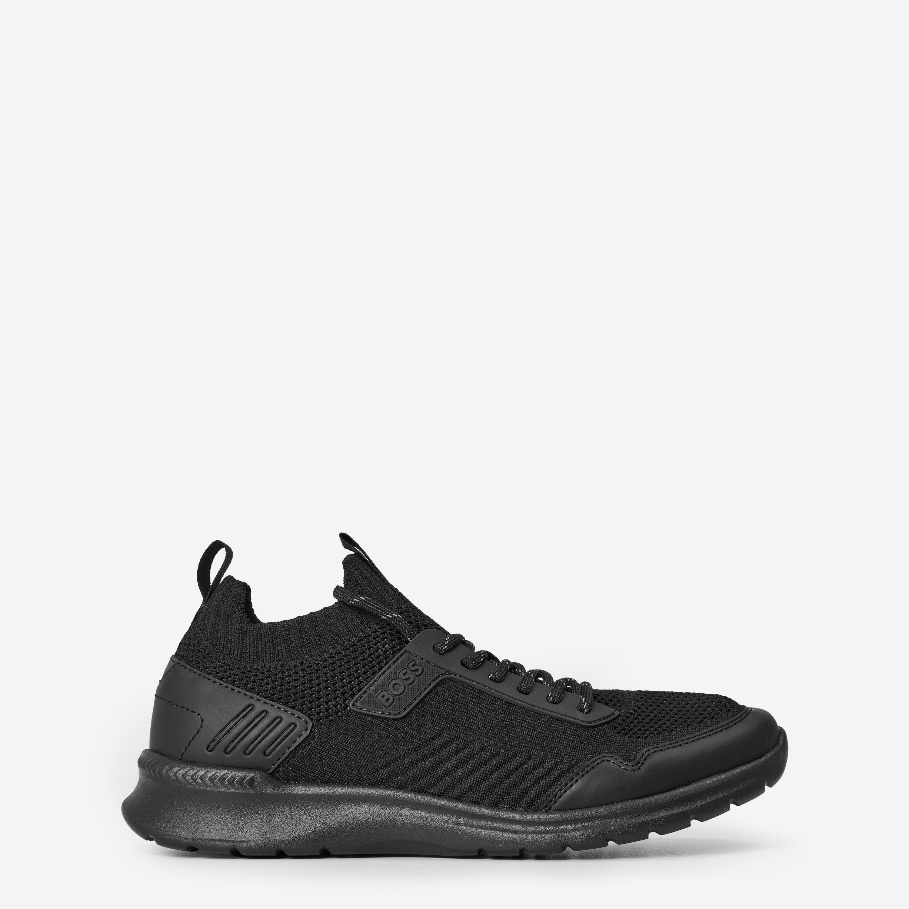 Black - Boss - Kids Extreme Low Trainers - 1