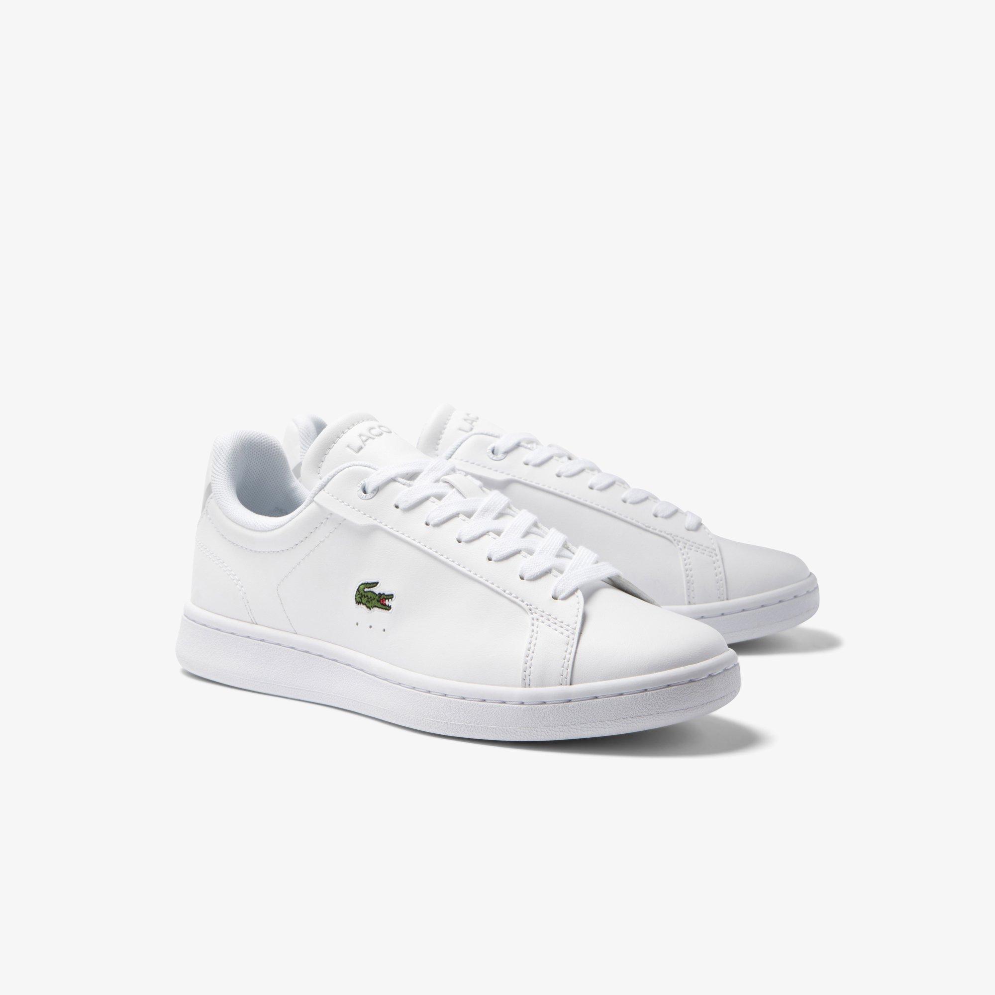 Weiß/Weiß - Lacoste - Carnaby Pro Trainers Junior - 2