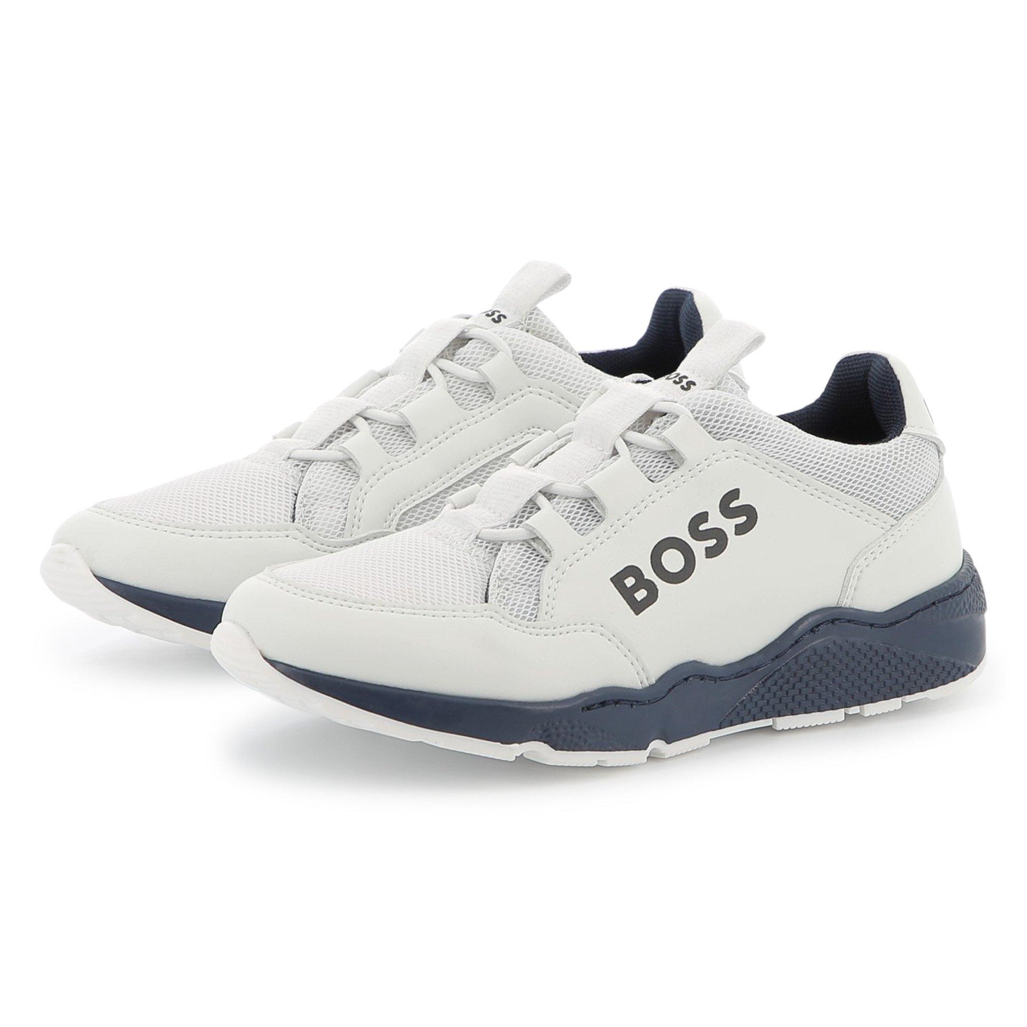 Weiß 10P - Boss - Kids Logo Trainers - 2
