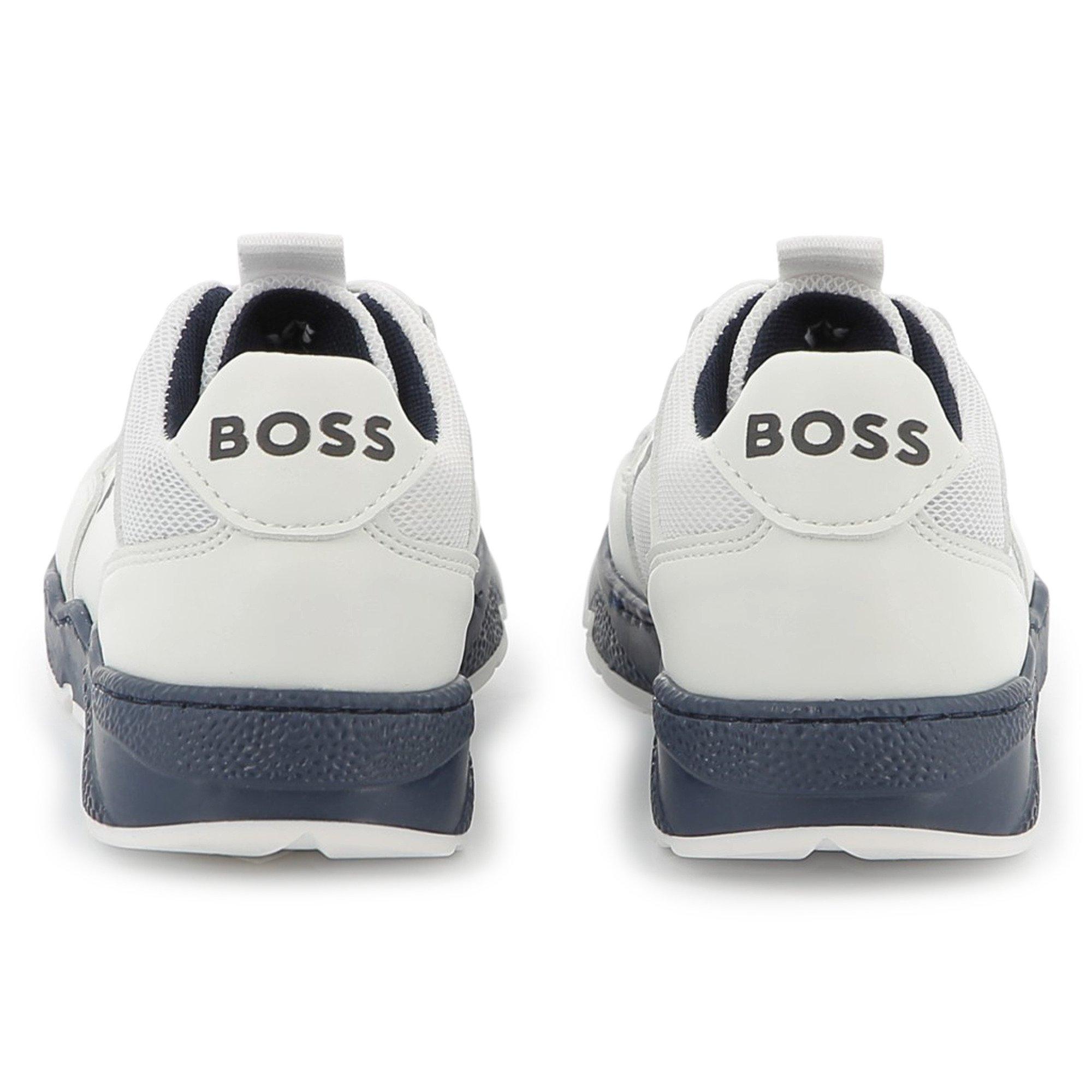 Weiß 10P - Boss - Kids Logo Trainers - 3