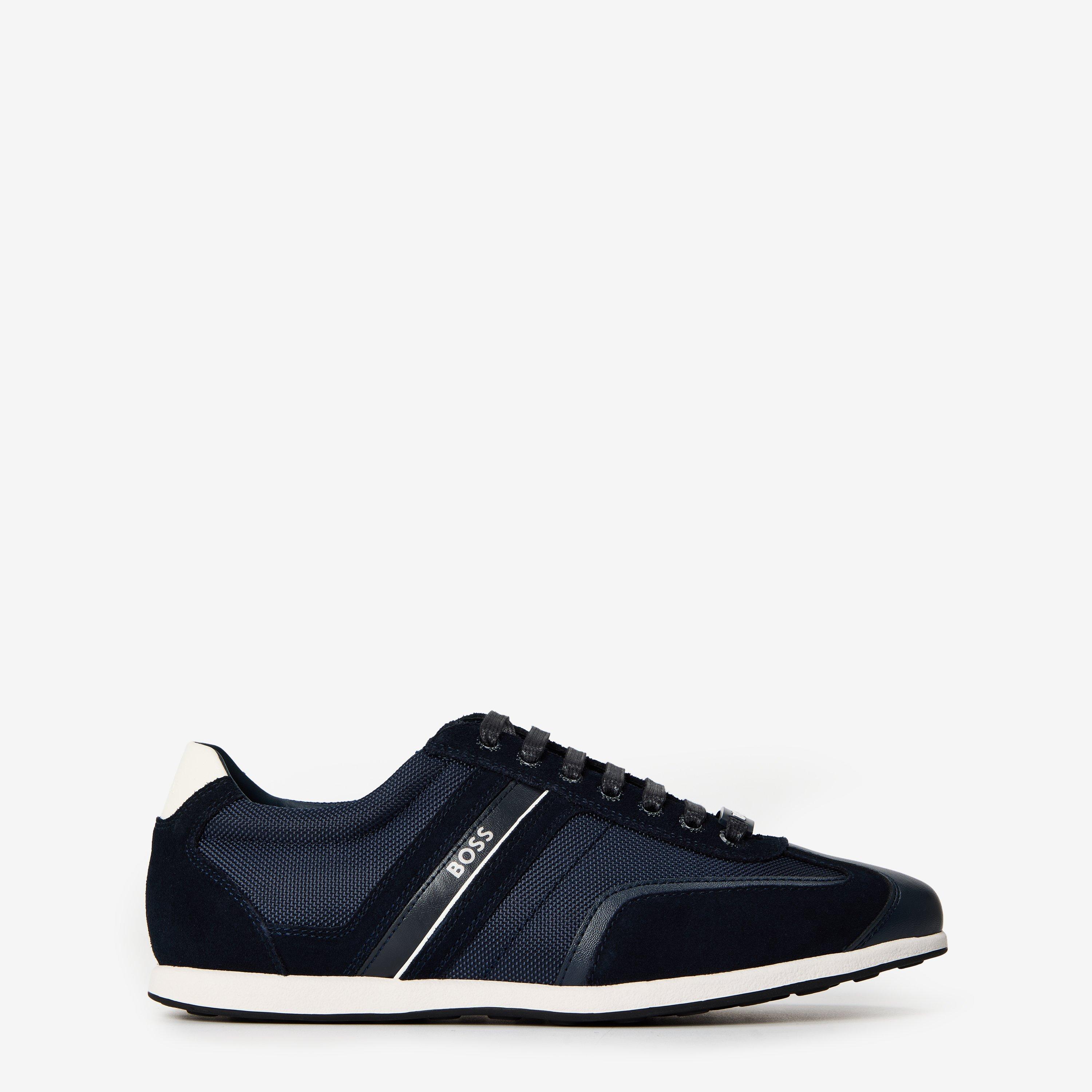 Dark Blue - Boss - Kids' Stiven Low-Top Trainers - 1