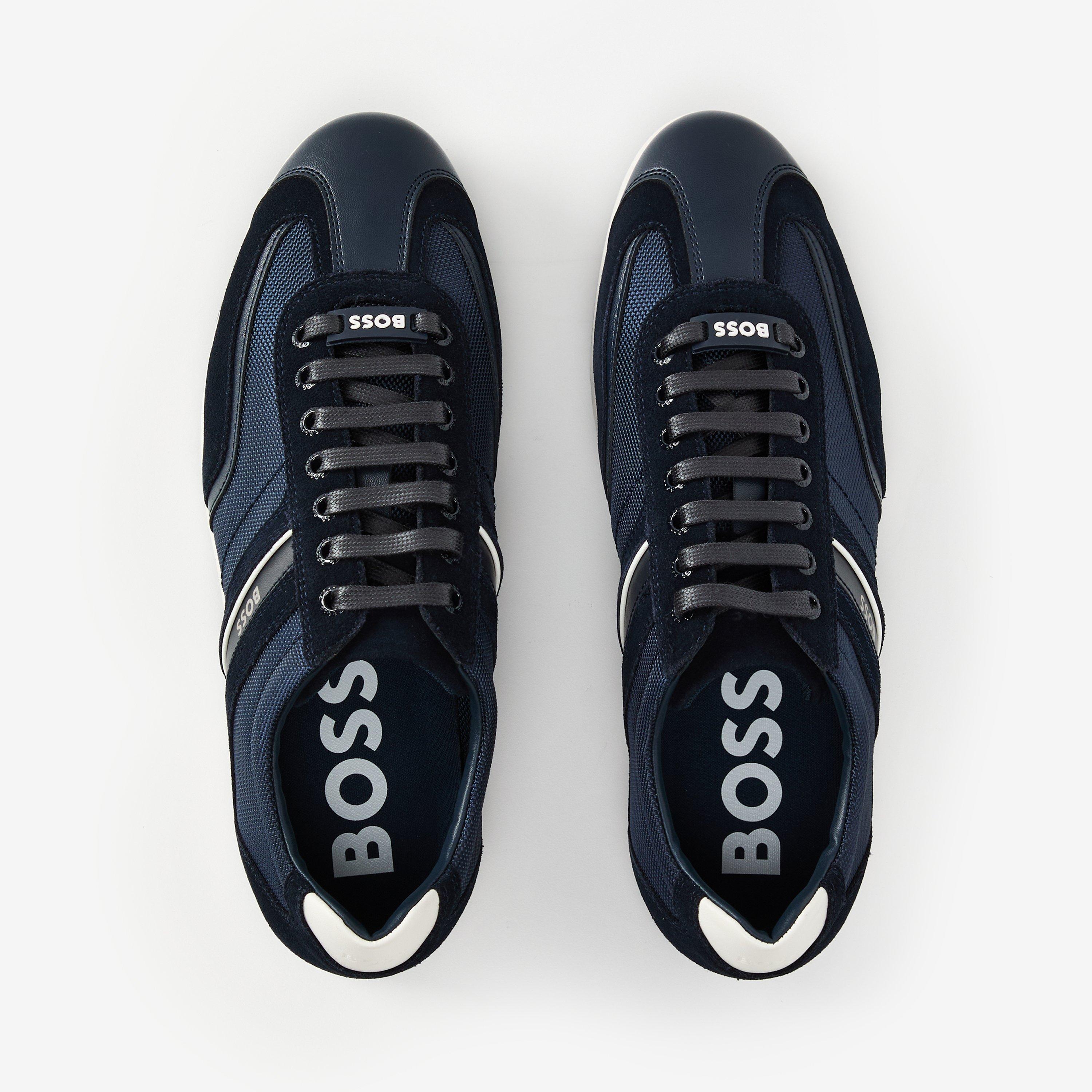 Dark Blue - Boss - Kids' Stiven Low-Top Trainers - 4