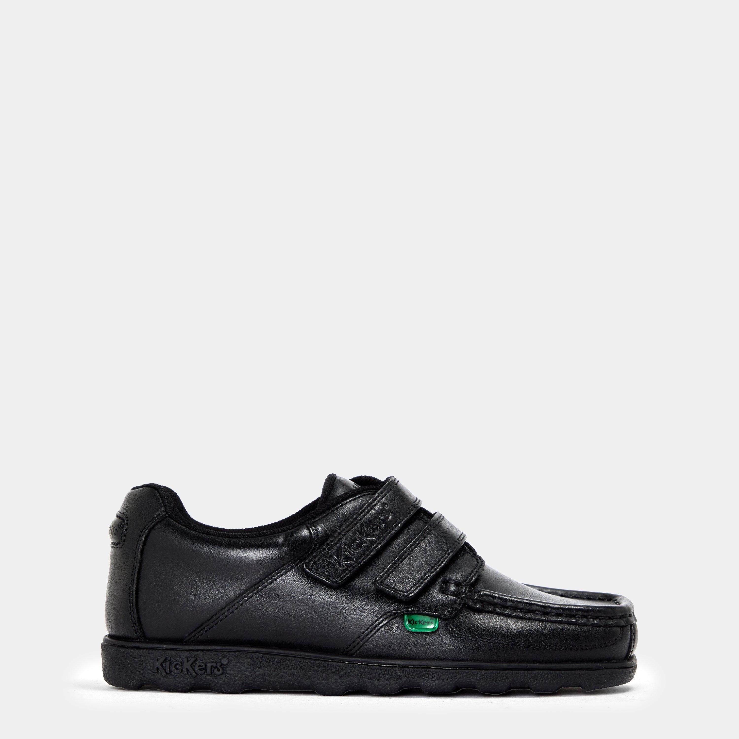 Kickers  Kids Fragma Moc Toe Formal Shoes - Black - 5 (38)