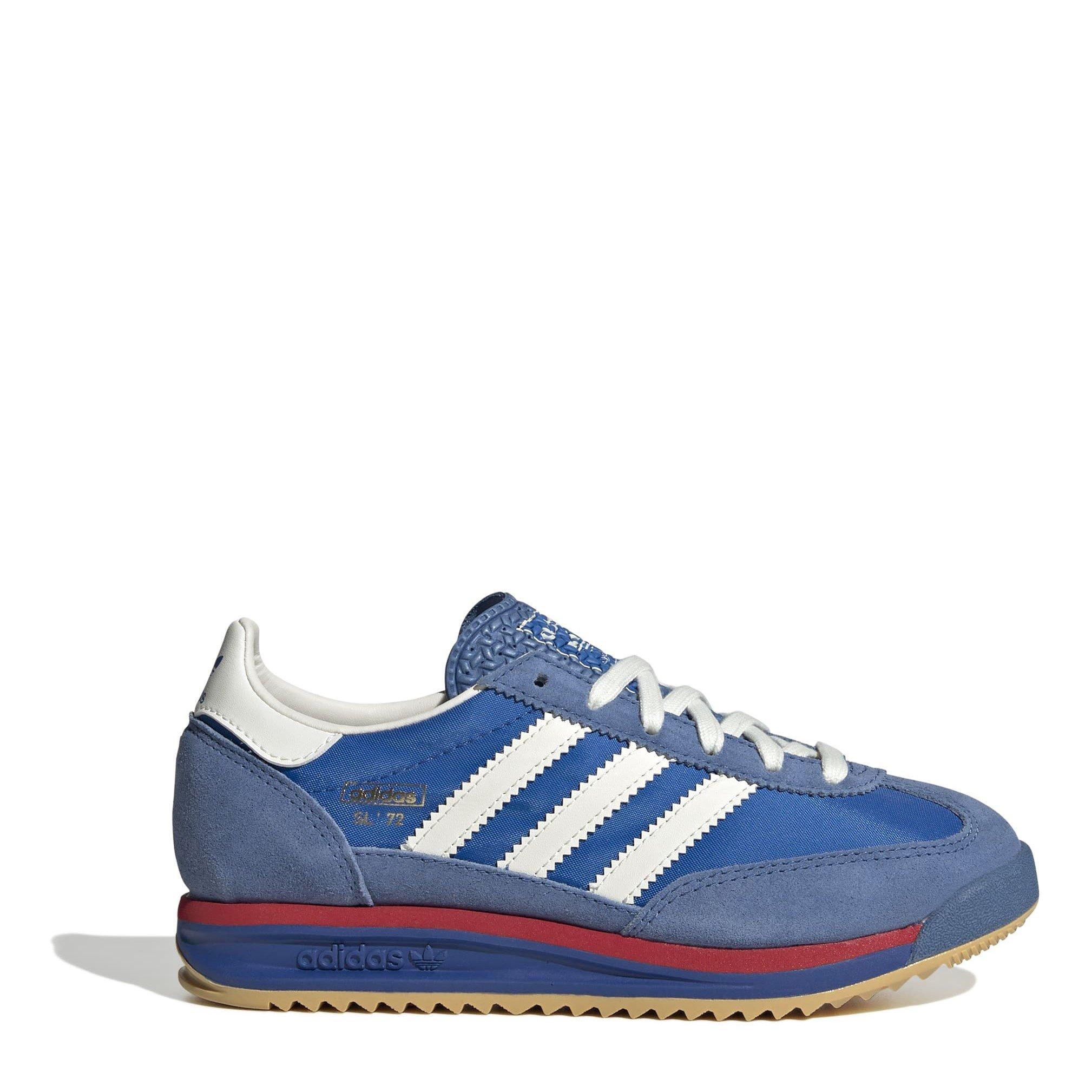 adidas Originals  Kids' Runners - Blue/White - Size 5 (38)