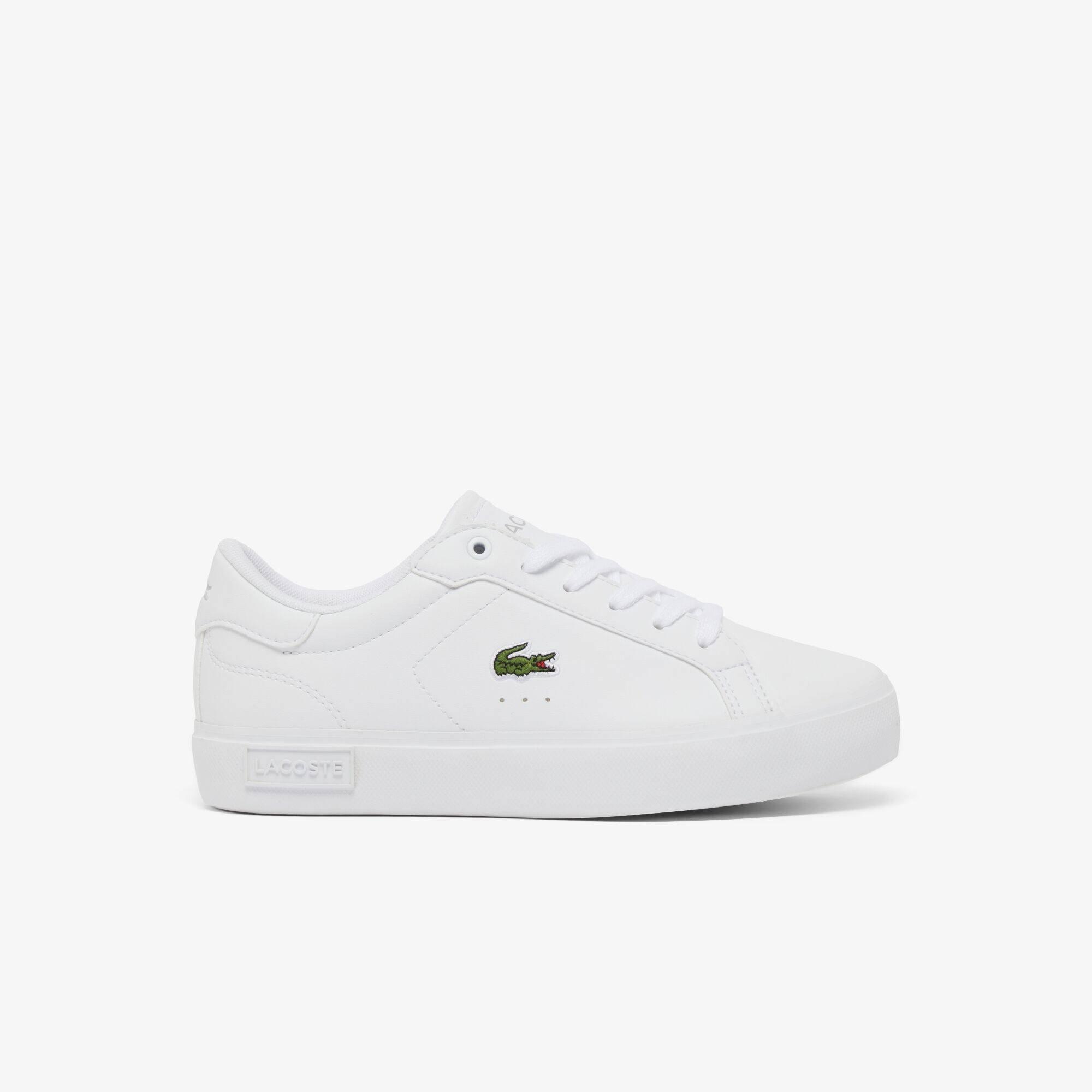 Lacoste  Kids Kids' Low-Top Trainers - White/White - 5 (38)