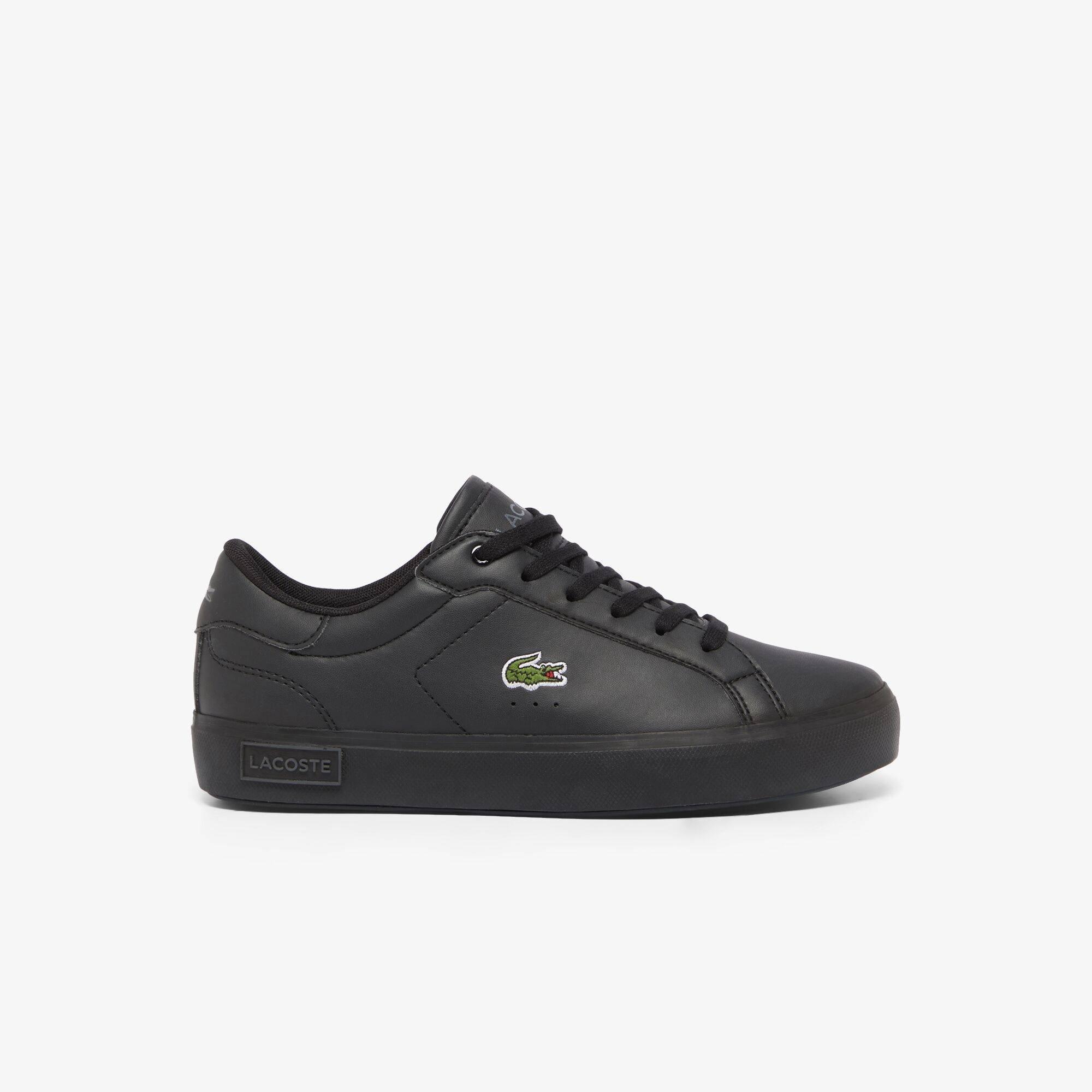 Lacoste  Kids Kids' Low-Top Trainers - Black/Black - 5 (38)