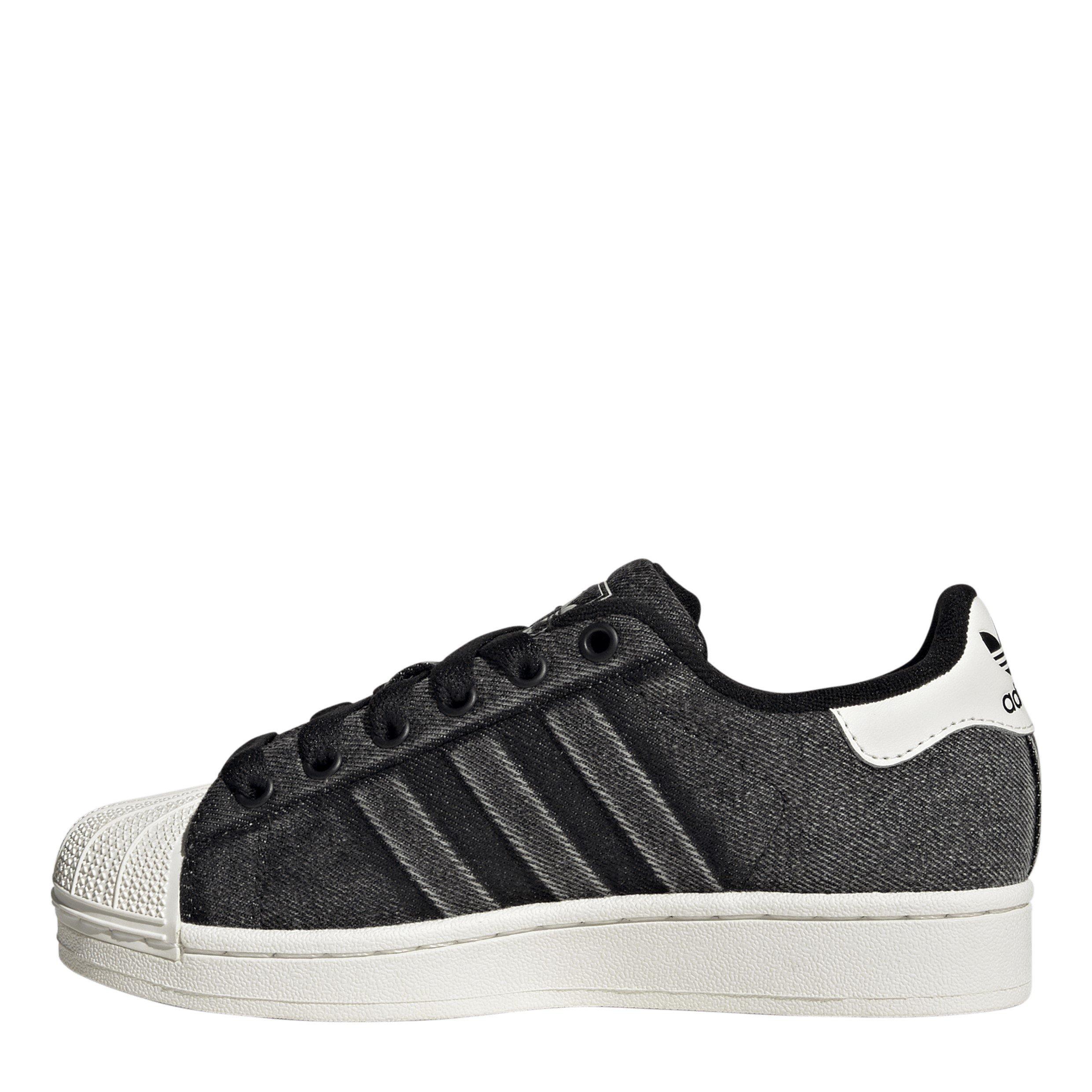 Black Denim - adidas Originals - Adidas Superstar Jn63 - 2