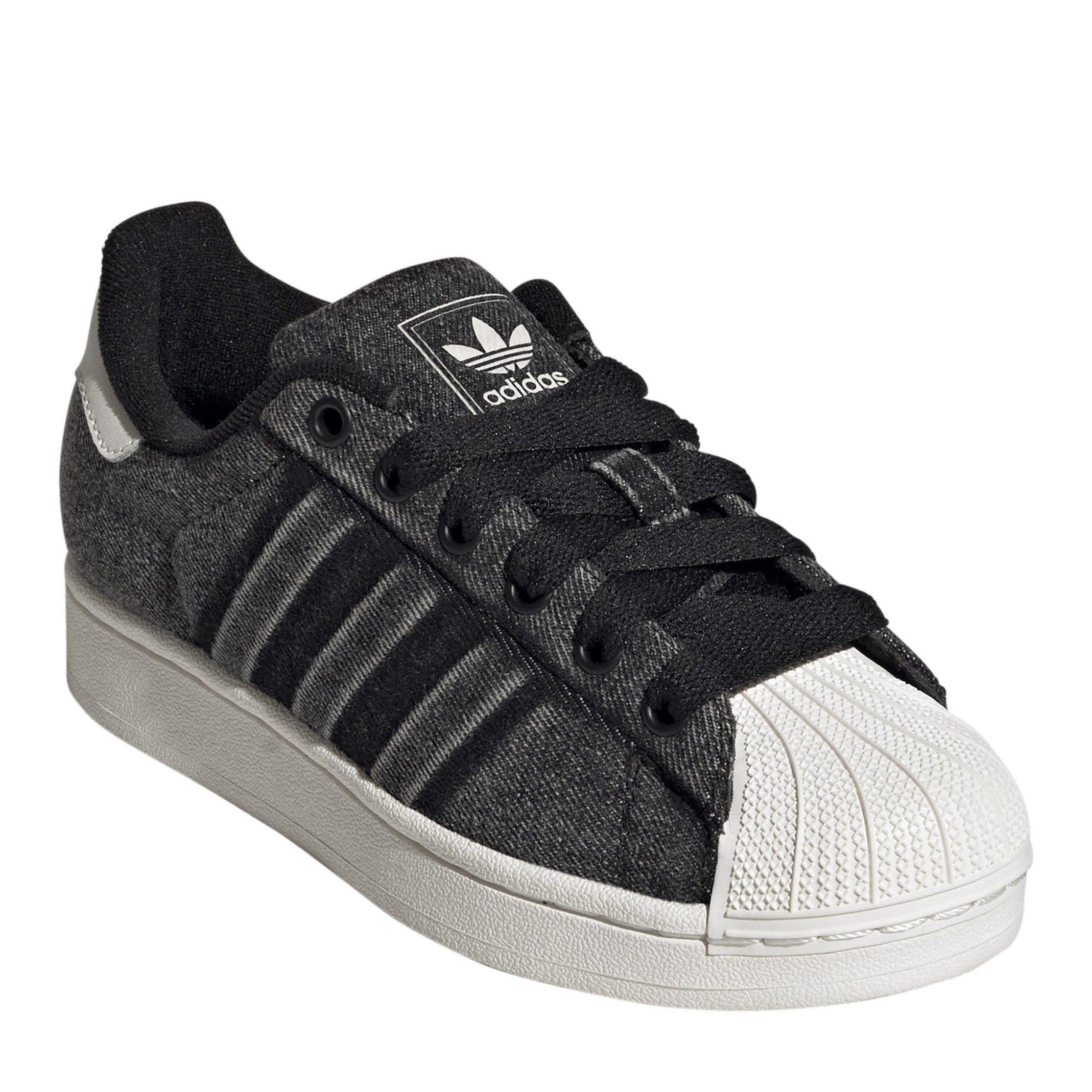 Black Denim - adidas Originals - Adidas Superstar Jn63 - 3
