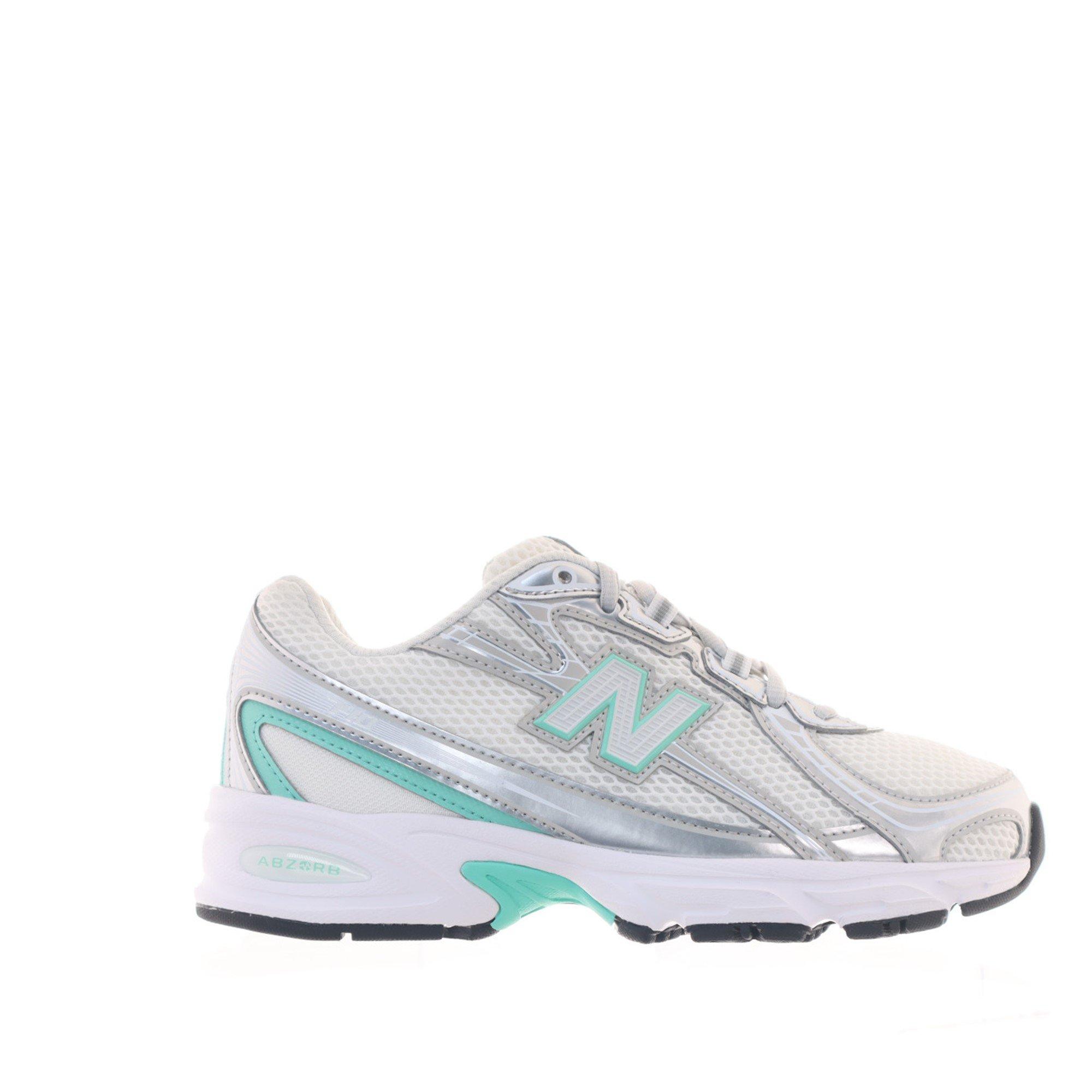 New Balance Juniors 740 Shoes - Silver Deep - Size 3 (35.5)