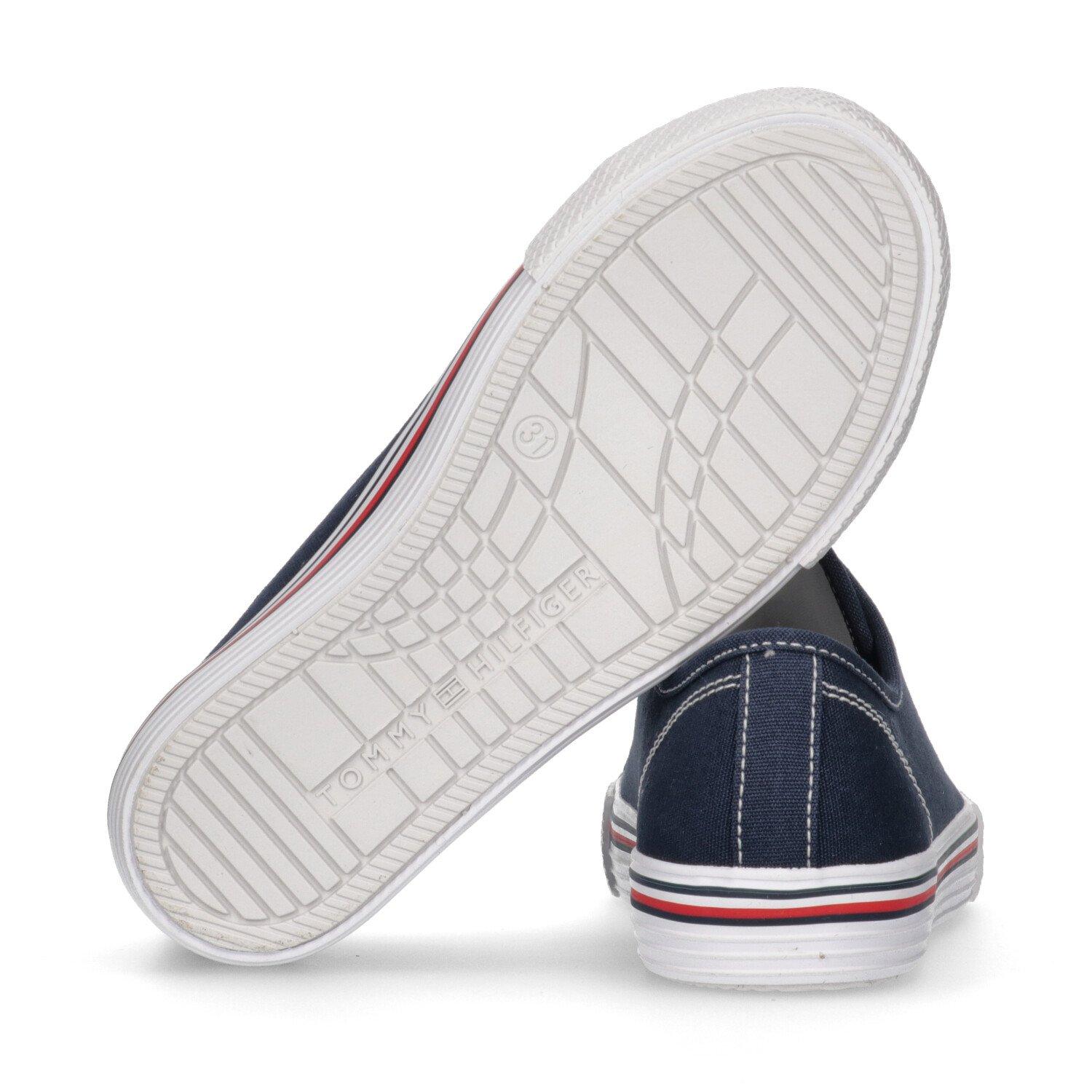 Blu 800 - Tommy Hilfiger - Low Cut Lace Up Juniors - 4