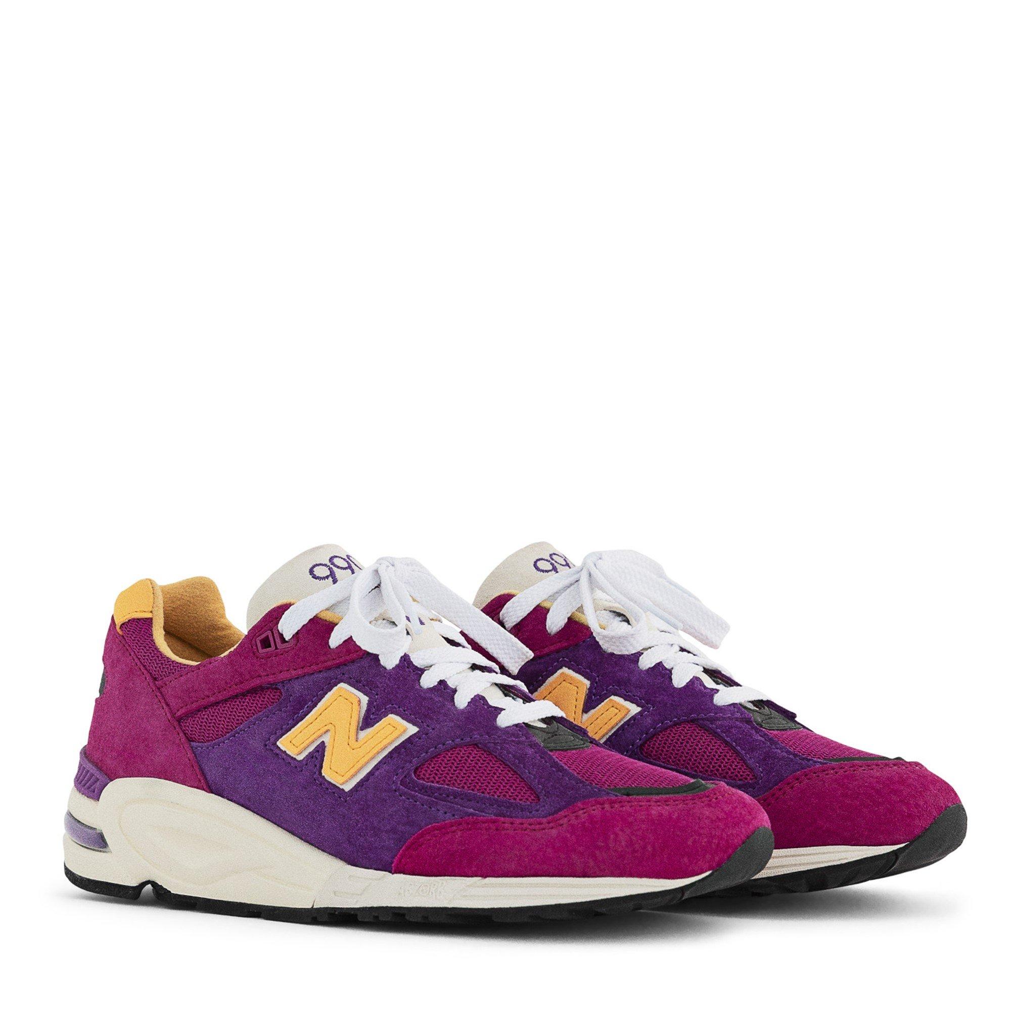 Purple - New Balance - New Balance 990 V2 J Made in the USA - 4