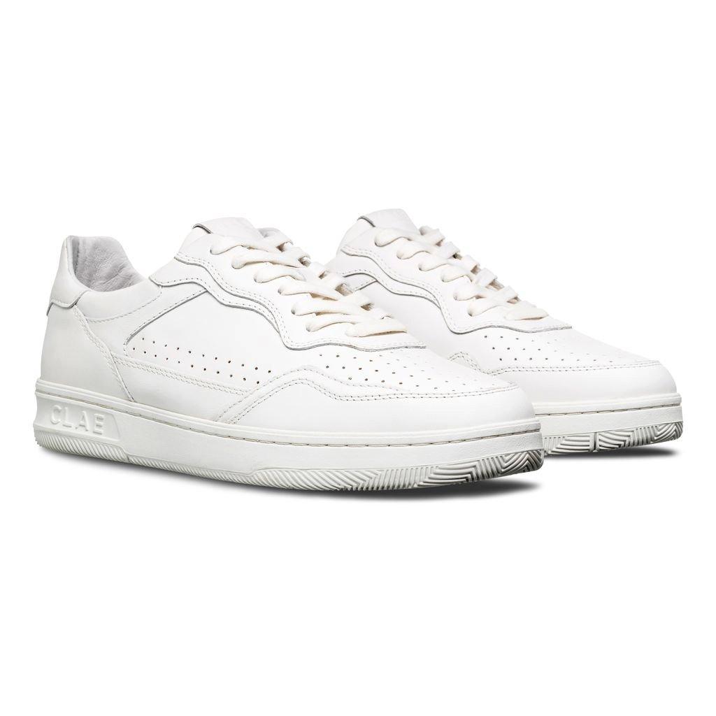 Triple Wht/Lth - Clae - Unisex Kids' Low-Top Trainers - 2