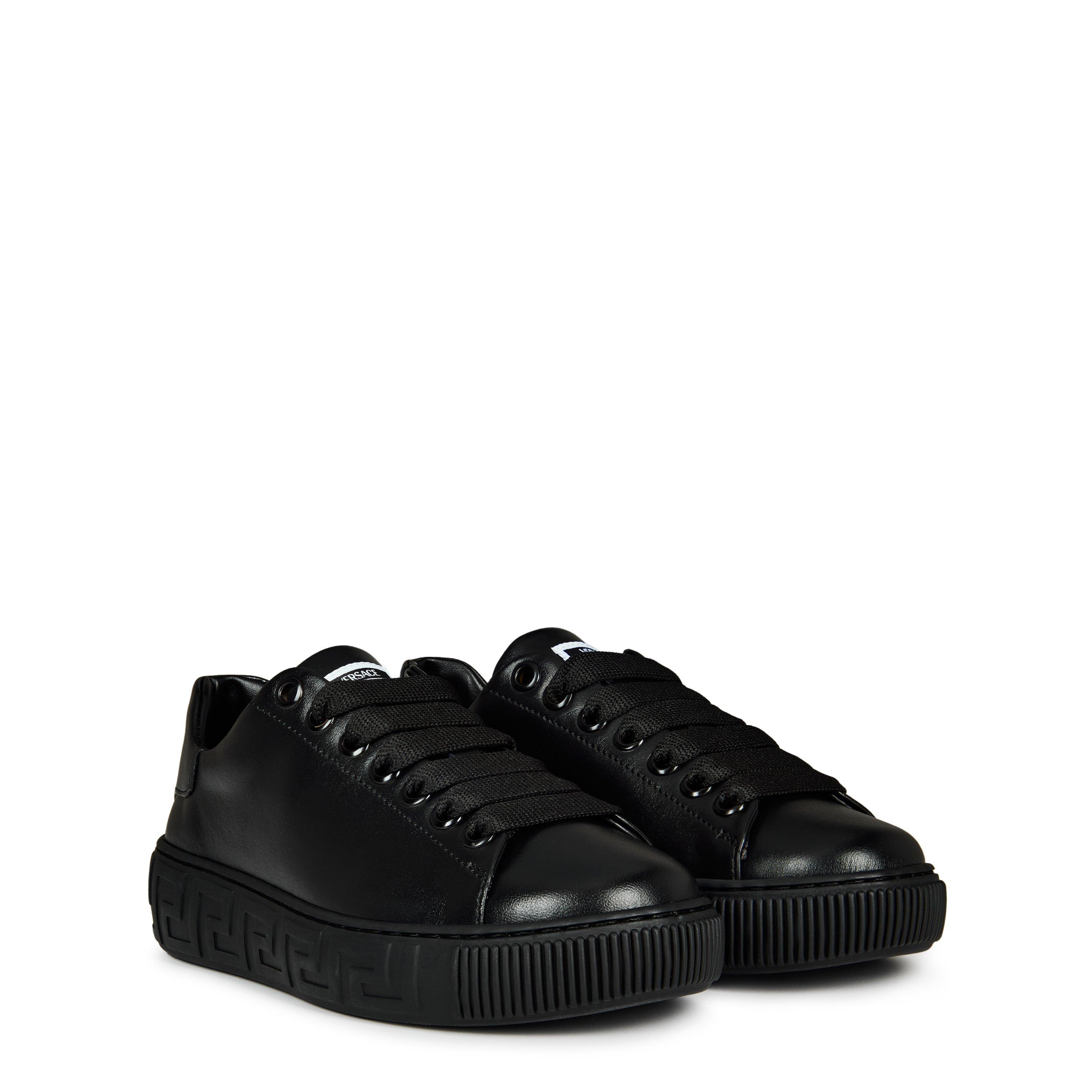 Black 1B000 - Versace - Greca Trainers - 3