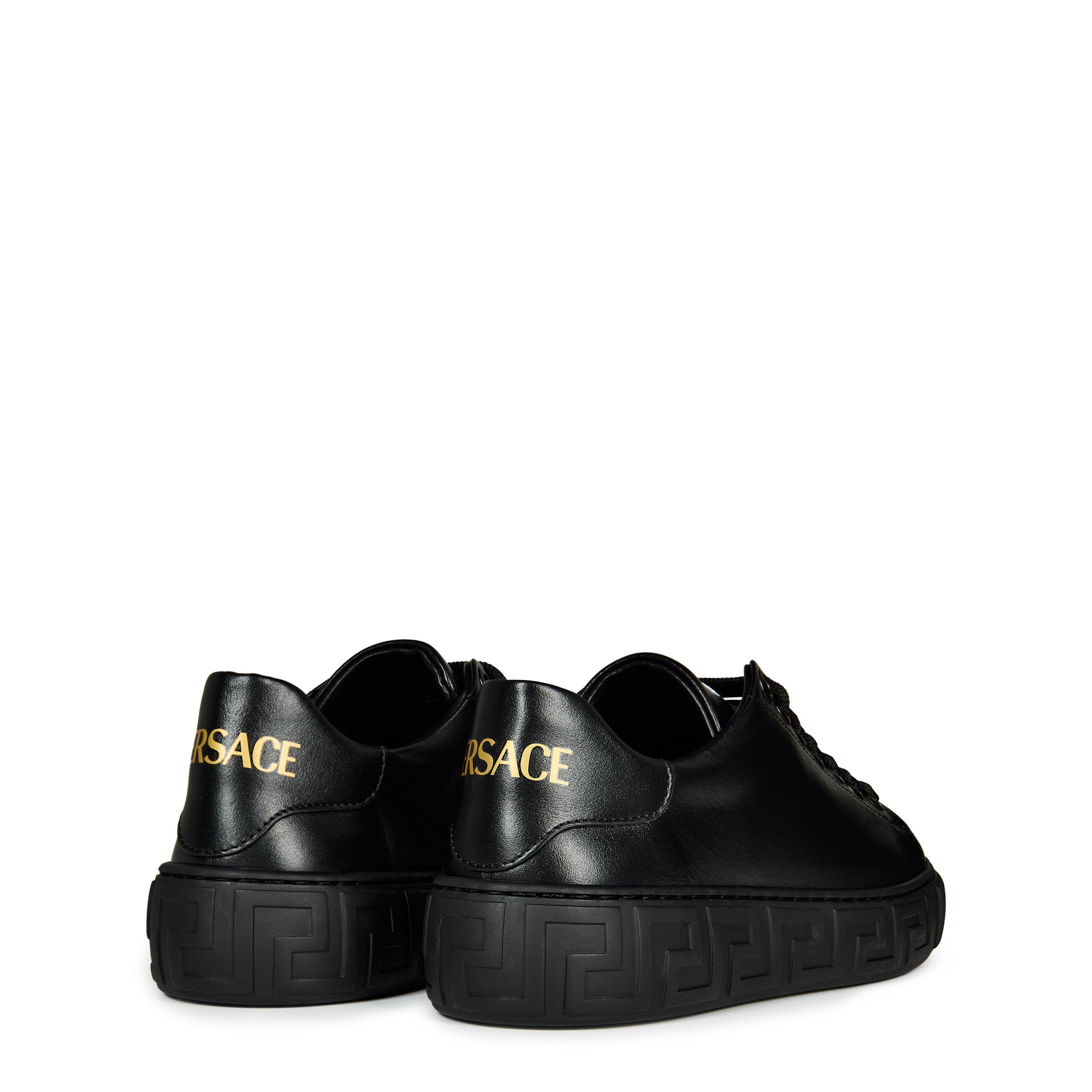 Black 1B000 - Versace - Greca Trainers - 4