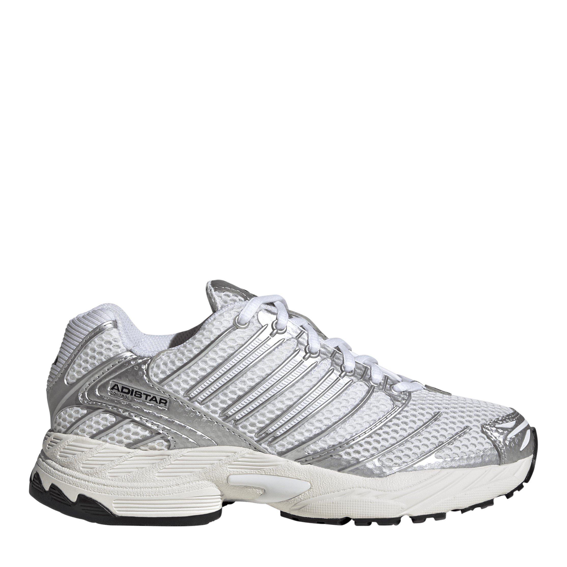 adidas Originals  Kids' Adistar Runners - White/Silv - Size 4.5 (37.3)