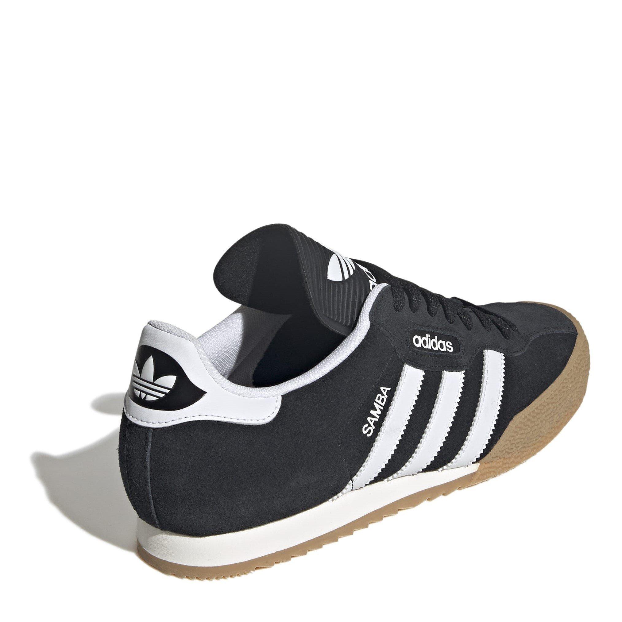 Black/White - adidas - Samba Super Suede Trainers Junior Boys - 4
